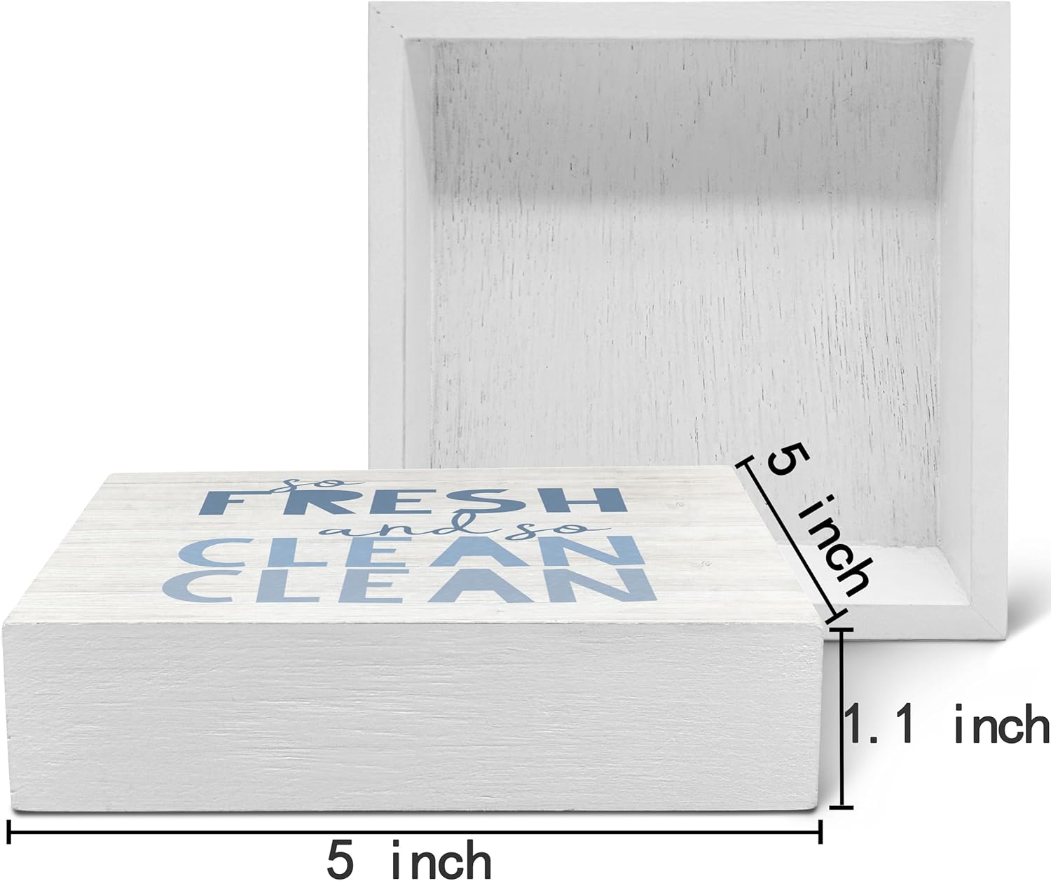 SRADMO Funny Bathroom Wooden Block Sign