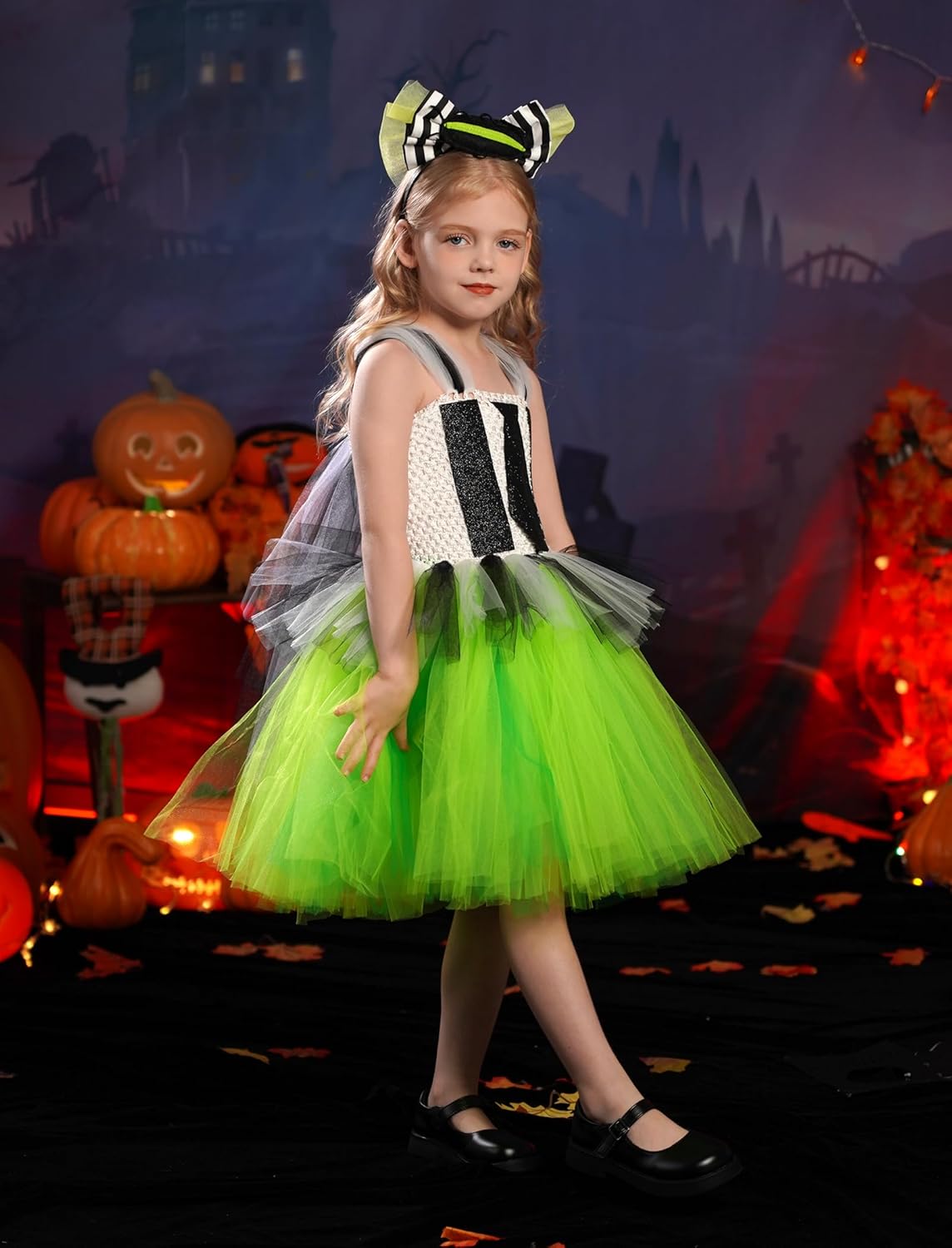 FYMNSI Kids Girls Halloween Costume 2PCS