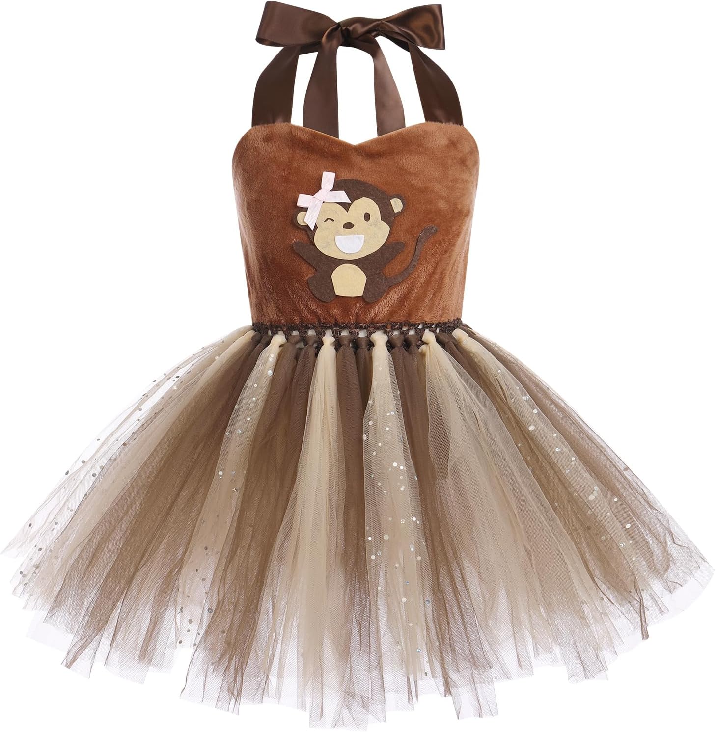 IMEKIS Girls Dinosaur Costume Tutu Dress with Wings and Tail