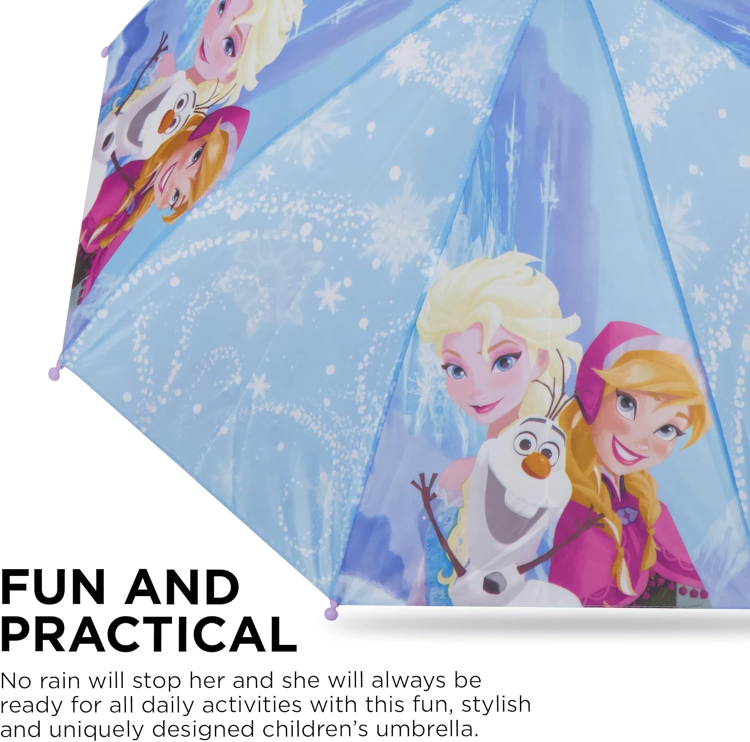 Disney Frozen Girls Umbrella and Slicker Set Ages 4-7