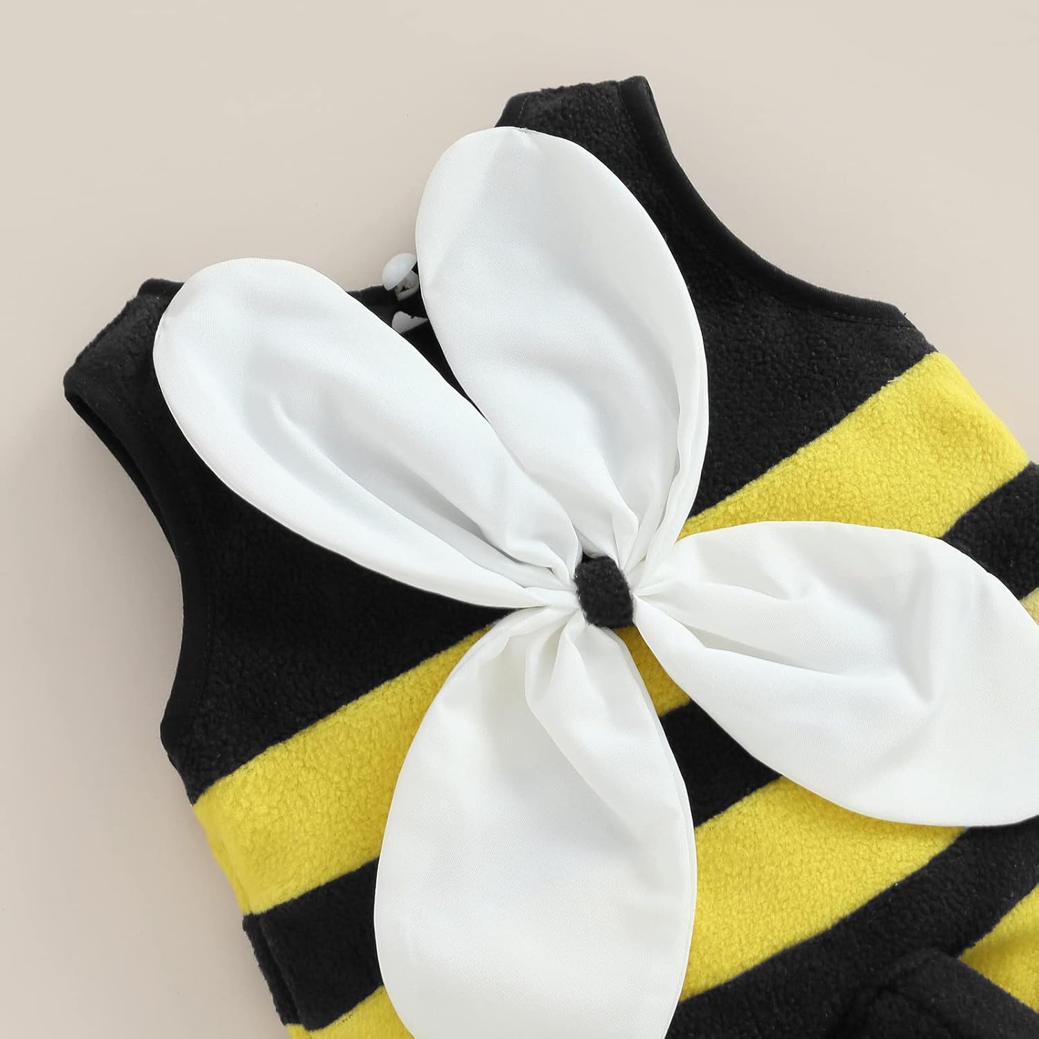 Madjtlqy Halloween Bee Costume for Baby 2pcs Set