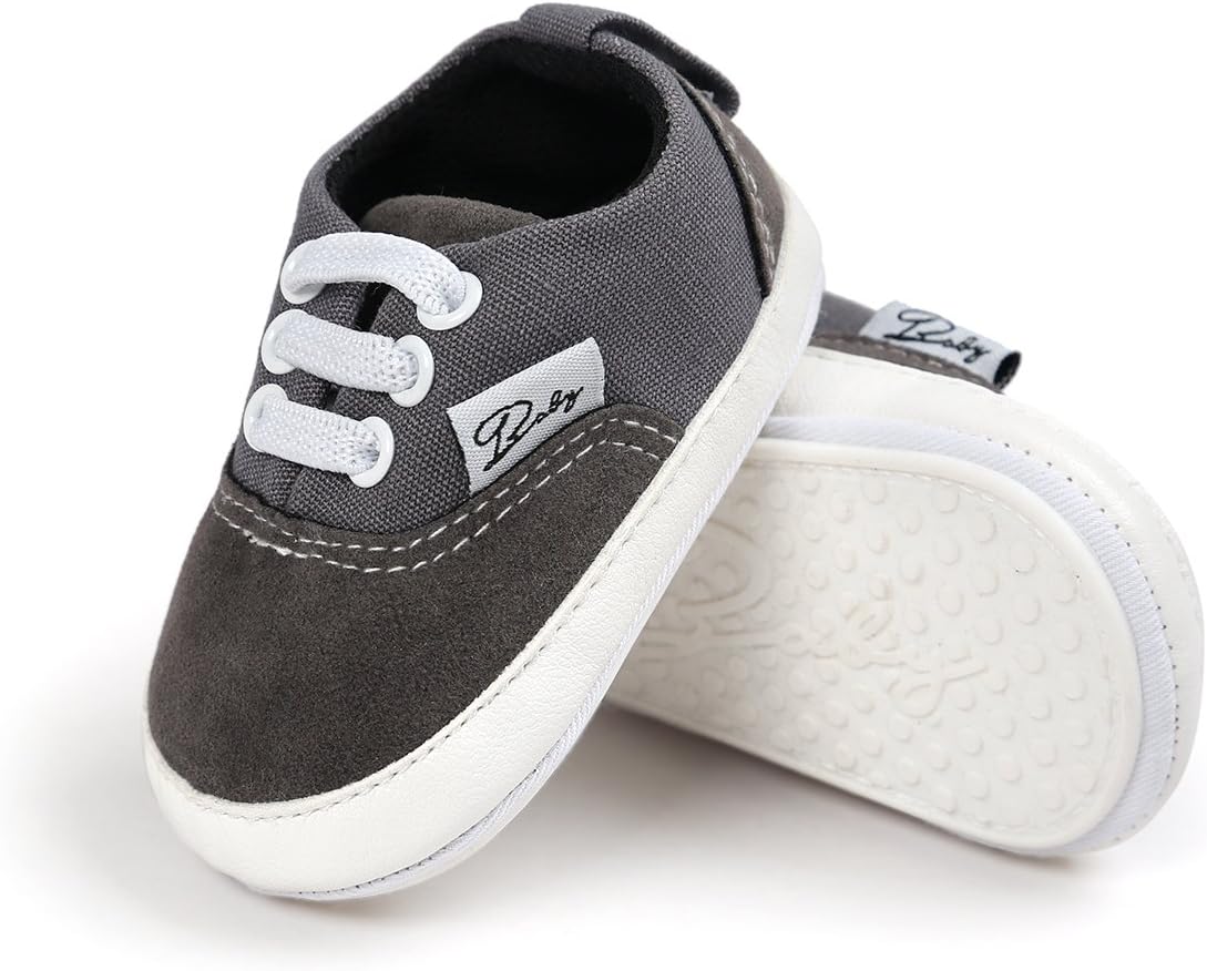RVROVIC Baby Sneakers Canvas 0-18 Months