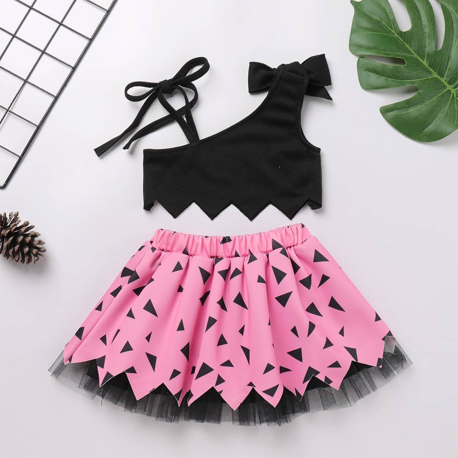 FYMNSI Toddler Caveman Costume for Girls Boys