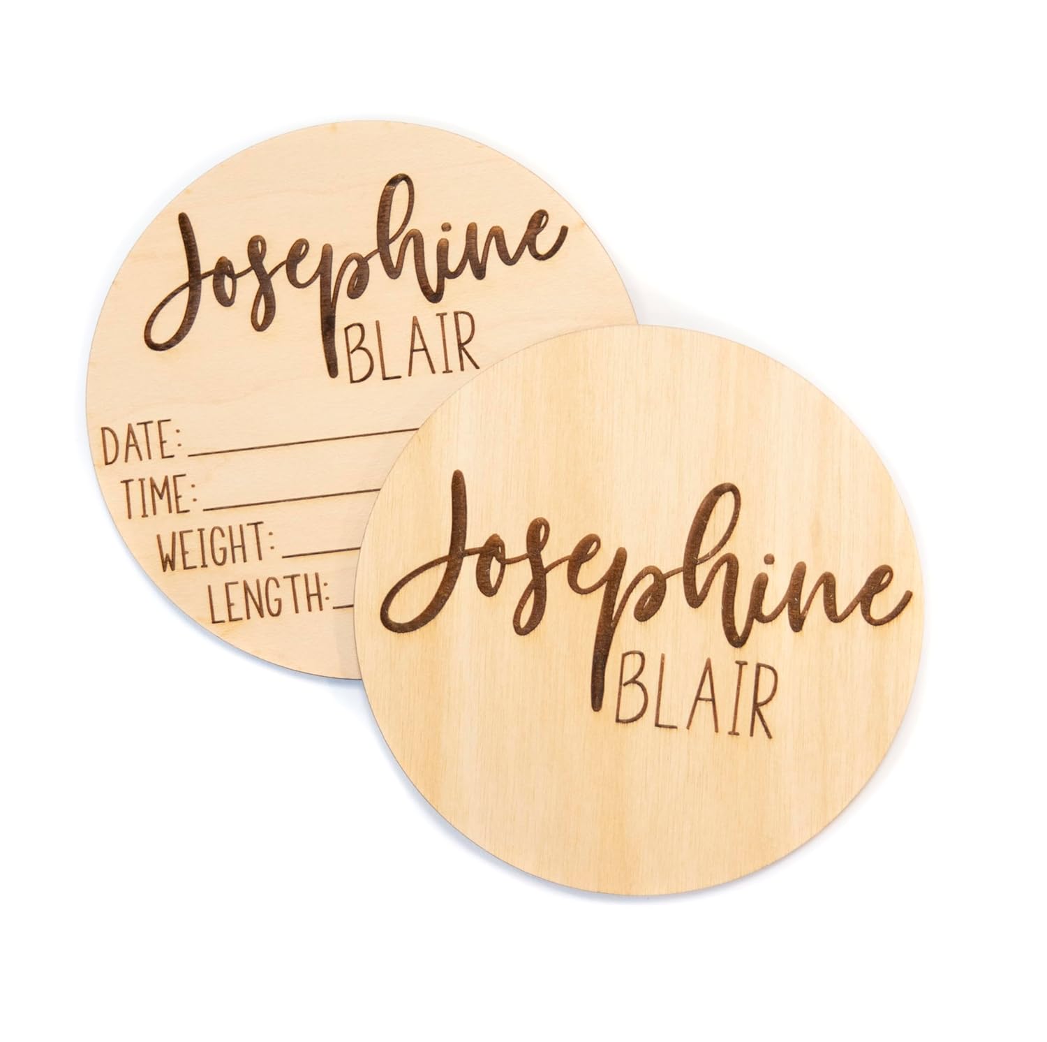 Double Sided Newborn Announcement Sign for Hospital 1