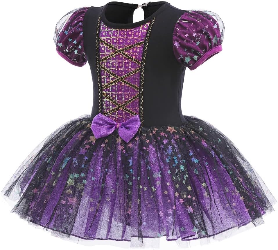 NEWEPIE Baby Girls Princess Leotard Tutu Dancewear