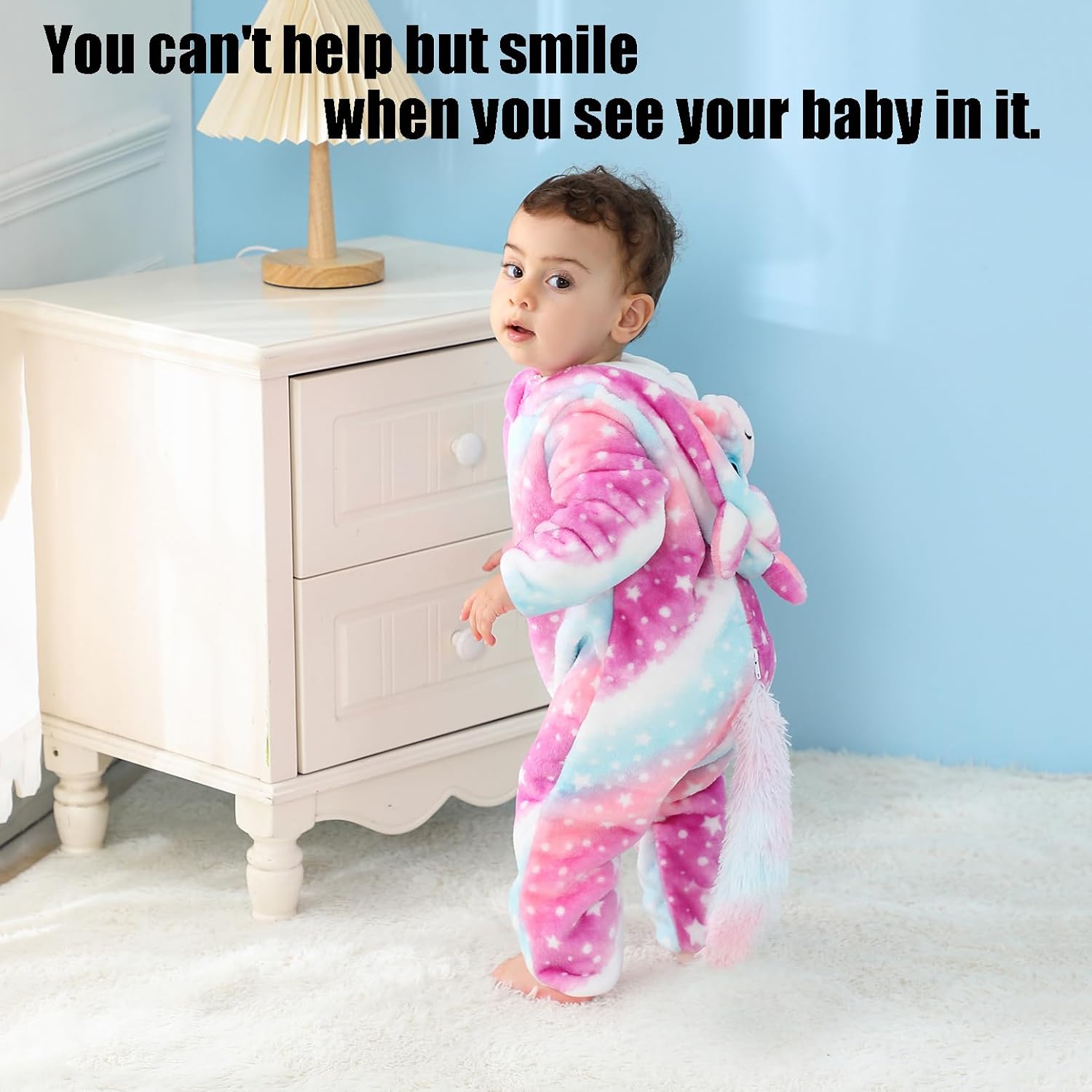 Halloween Baby Dinosaur Costume Romper for 1-60 Months 1