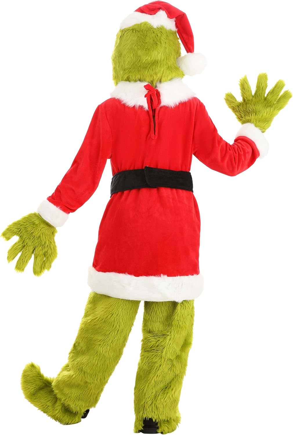 Elope The Grinch Santa Open Face Costume for Kids 1