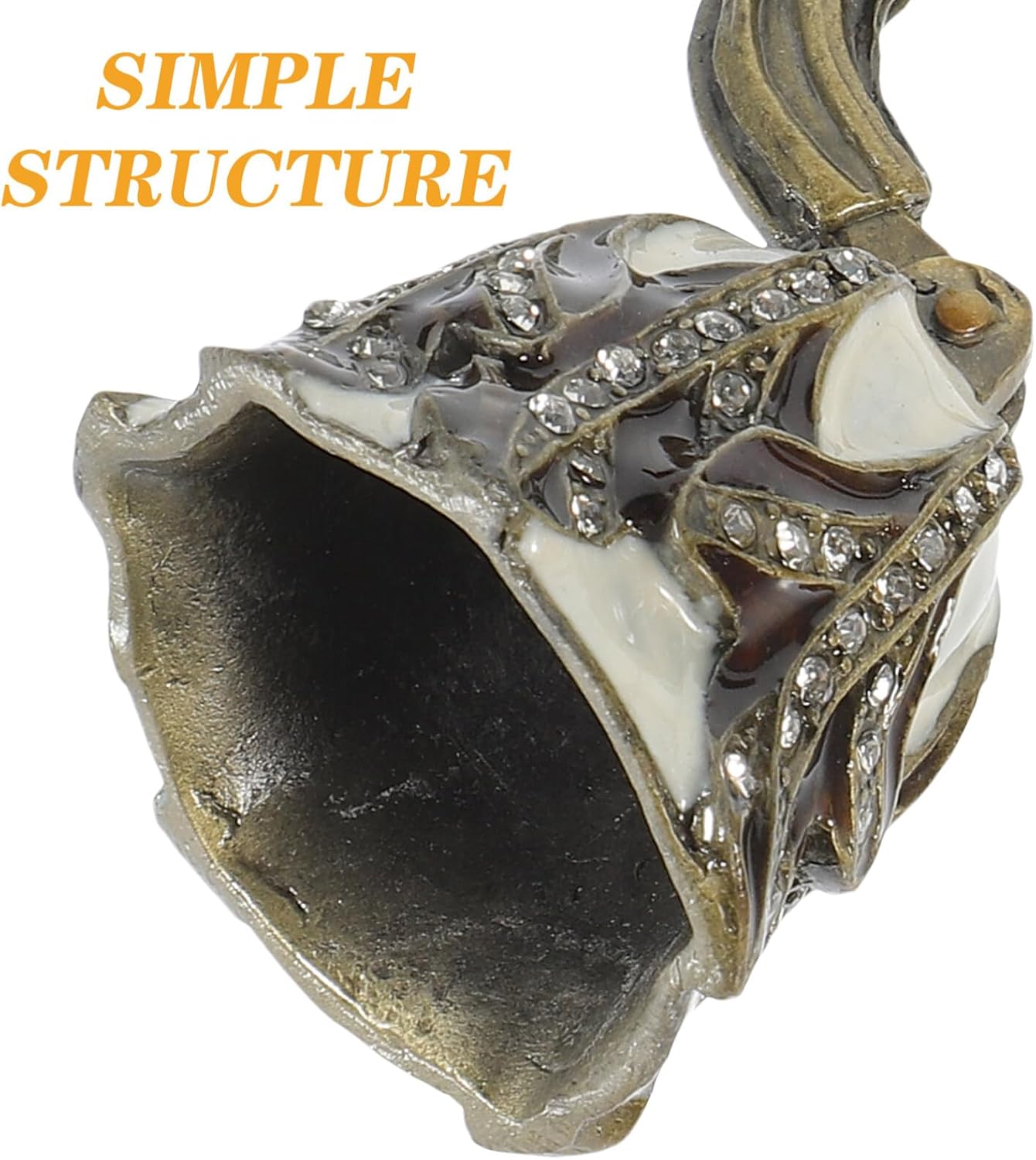 Alipis Retro Metal Candle Snuffer Holder