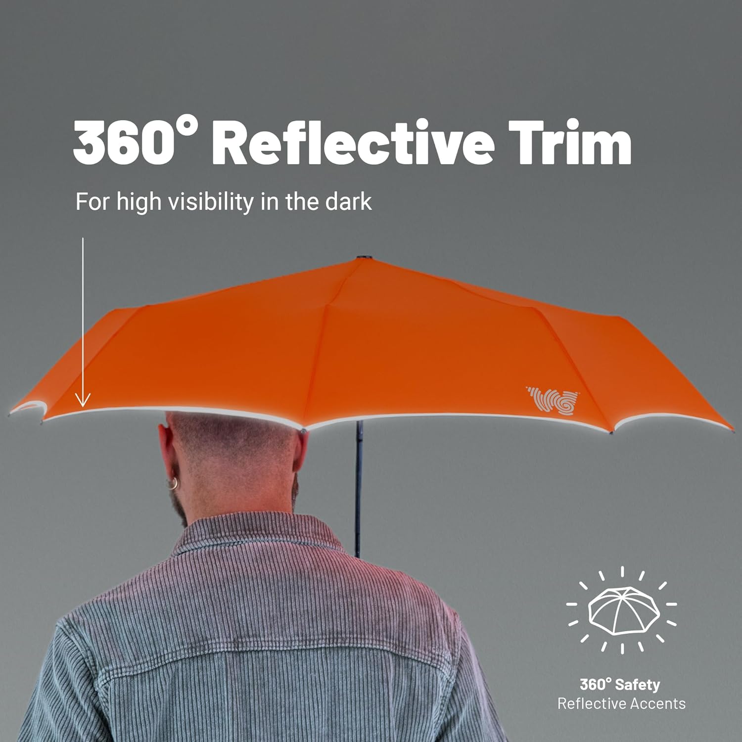 Weatherman Mini Umbrella - Windproof 45 MPH Compact Travel