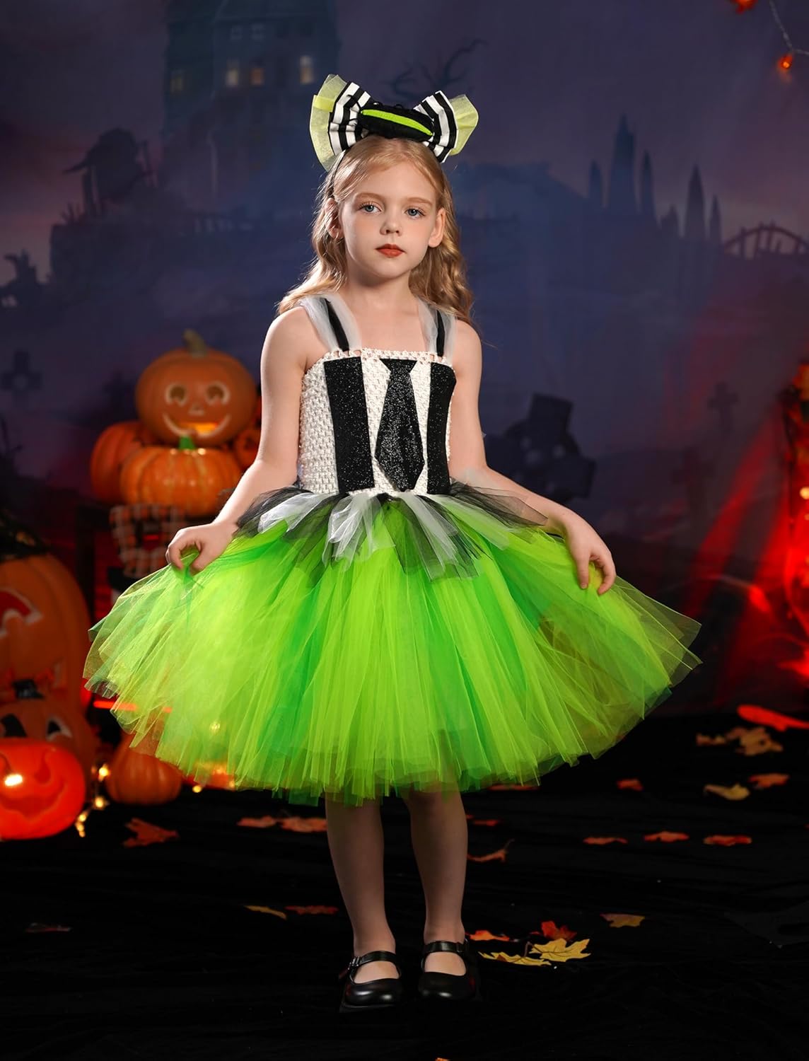 FYMNSI Kids Girls Halloween Costume 2PCS