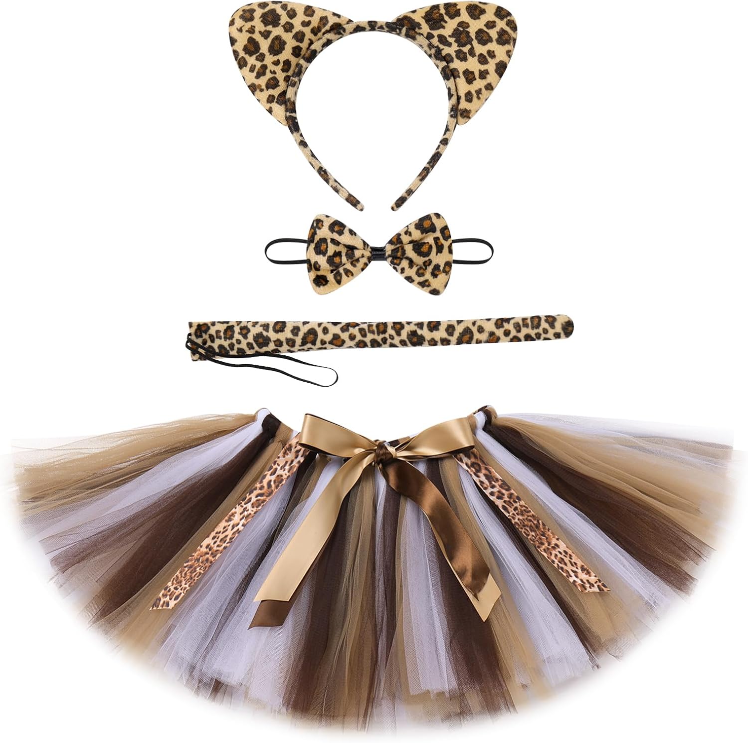AWIBMK Jungle Animal Costume Tutu Dress for Baby Girls