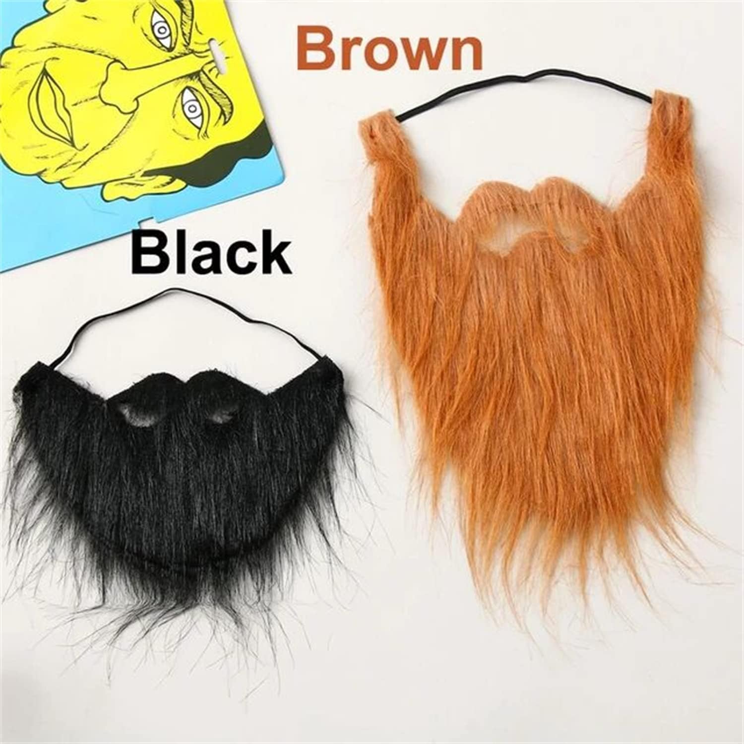 The Flash 14 Pieces Fake Beard Moustache Set