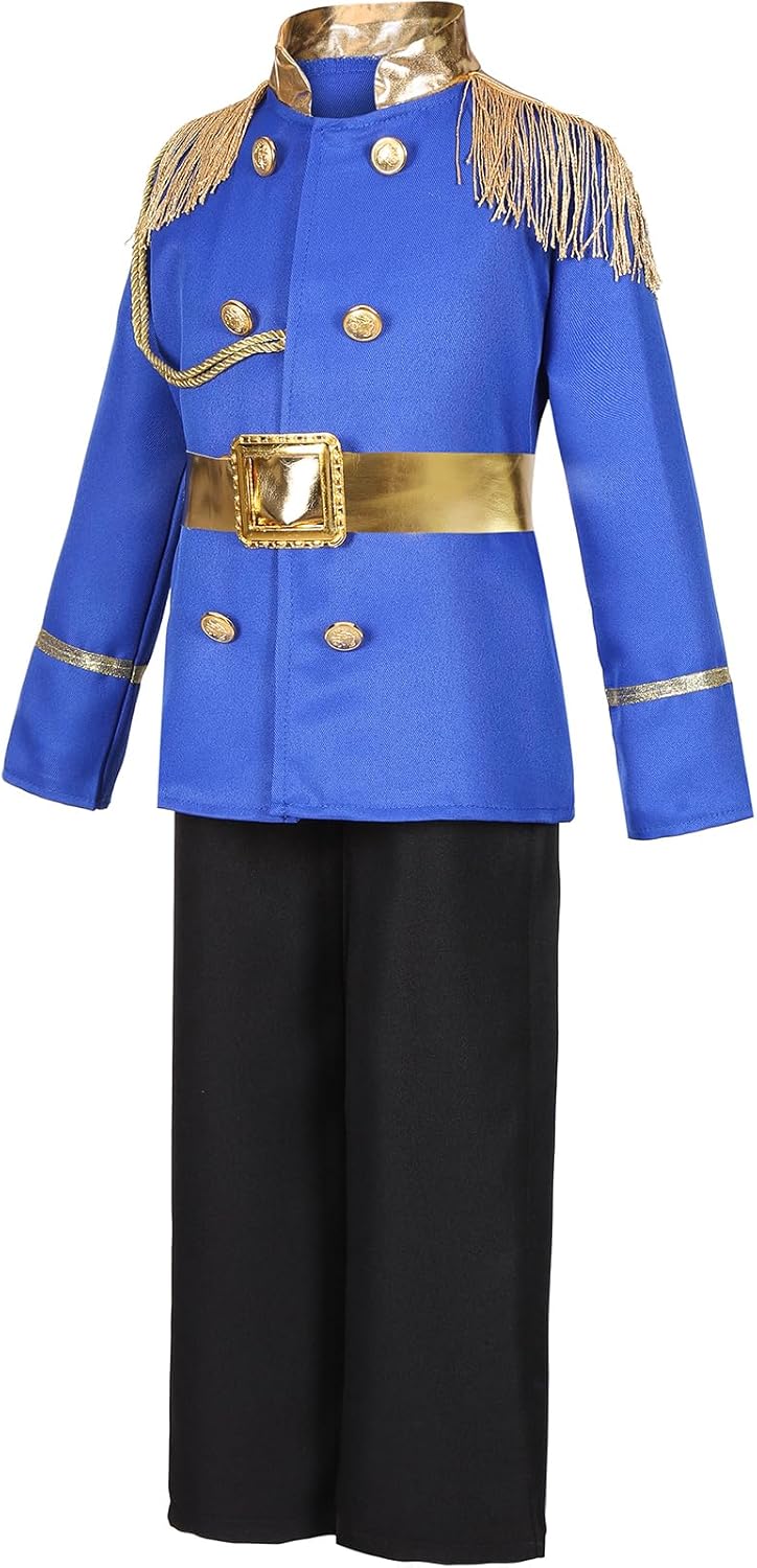 Gorkonpy Prince Costume for Boys Halloween