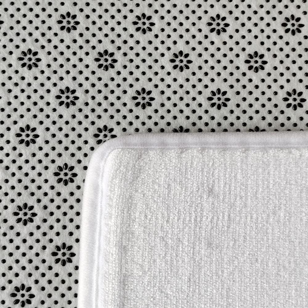 Golden Ornament Bath Mat 16x24 Non-Slip
