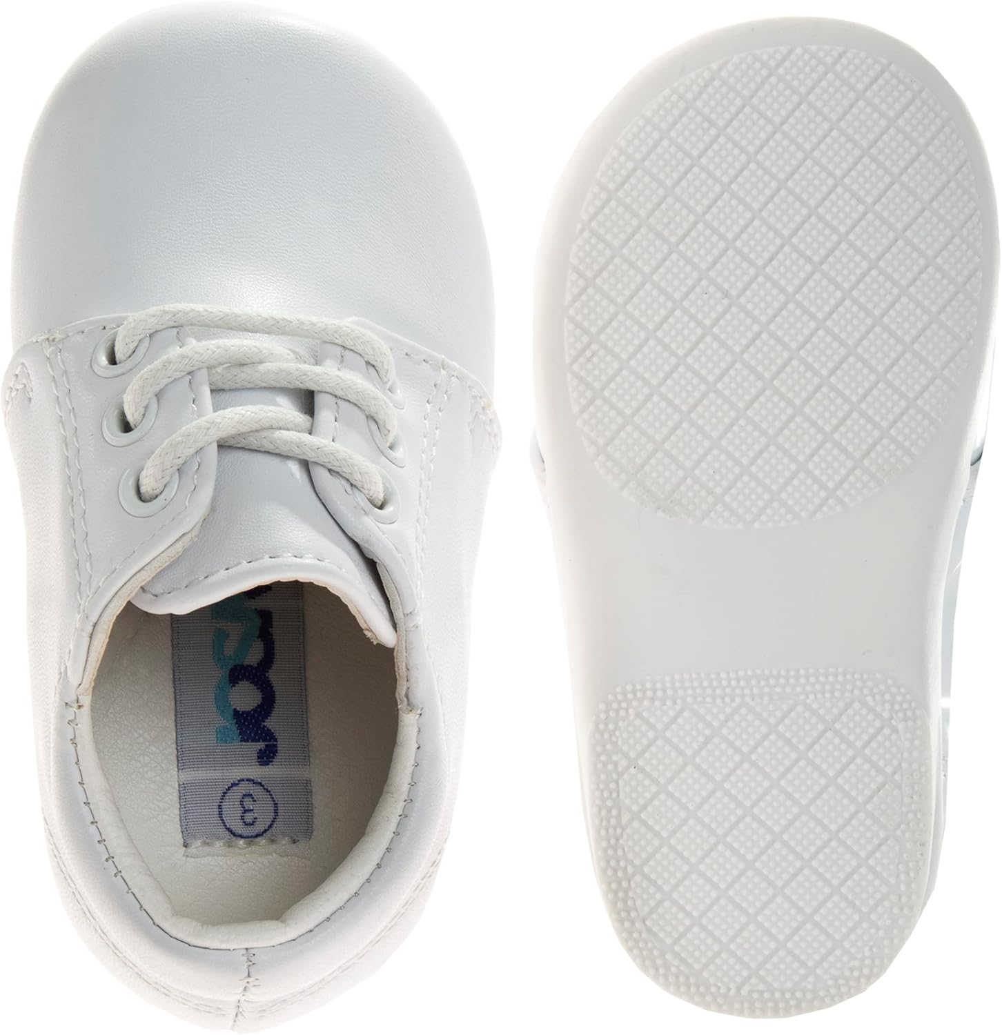 Josmo Baby Boys Dress Shoes - Casual Leatherette Derby Walking Shoes