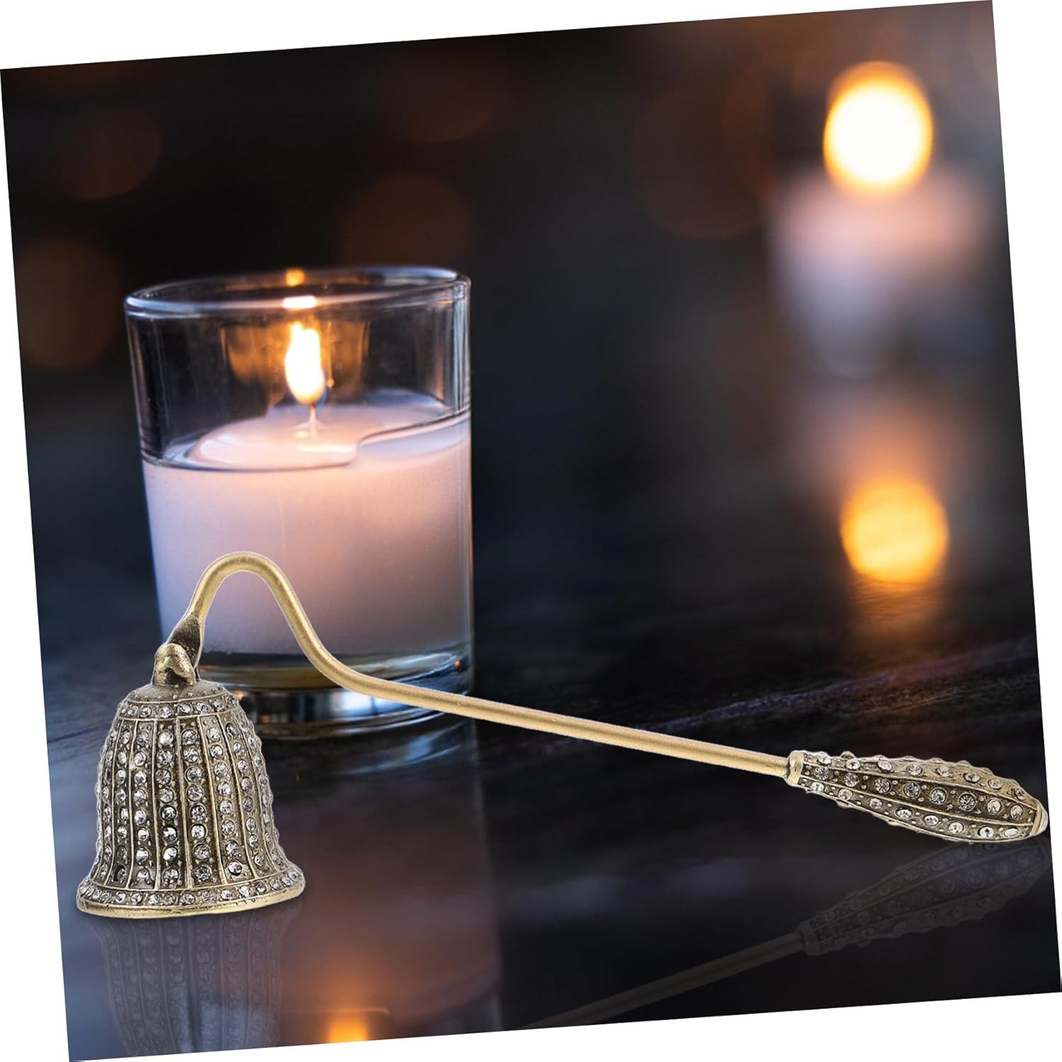 Vintage Candle Snuffer Elegant Flame Extinguisher Tool
