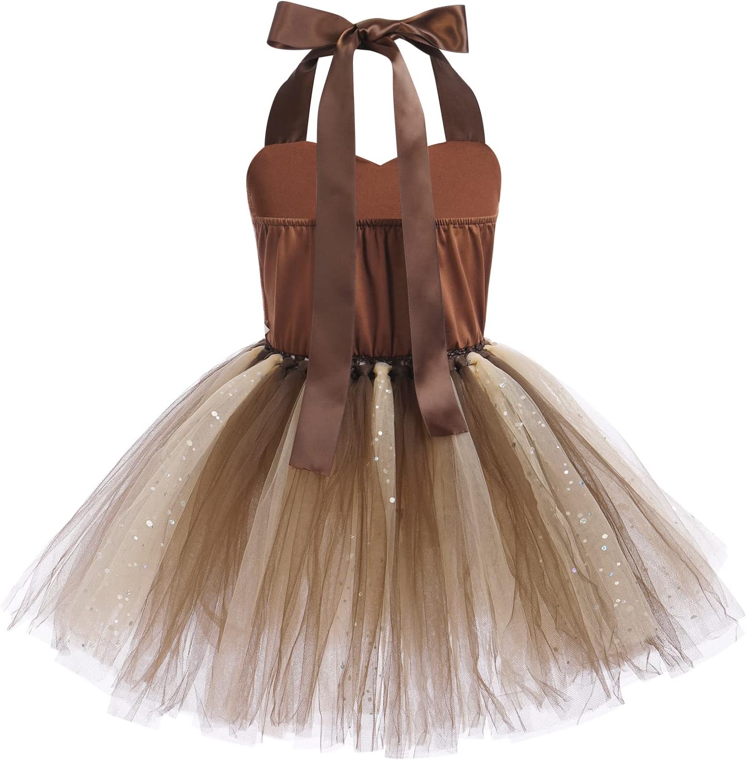 IMEKIS Girls Dinosaur Costume Tutu Dress with Wings and Tail