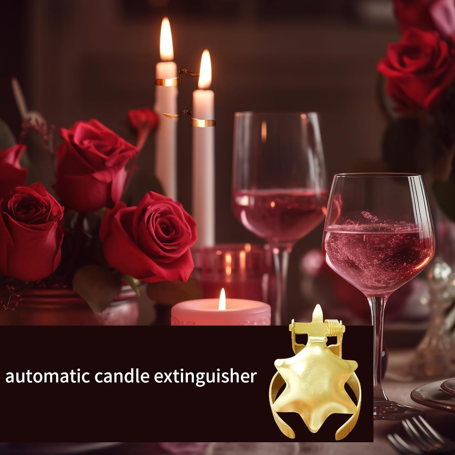 Automatic Candle Extinguisher 6 Pcs Set