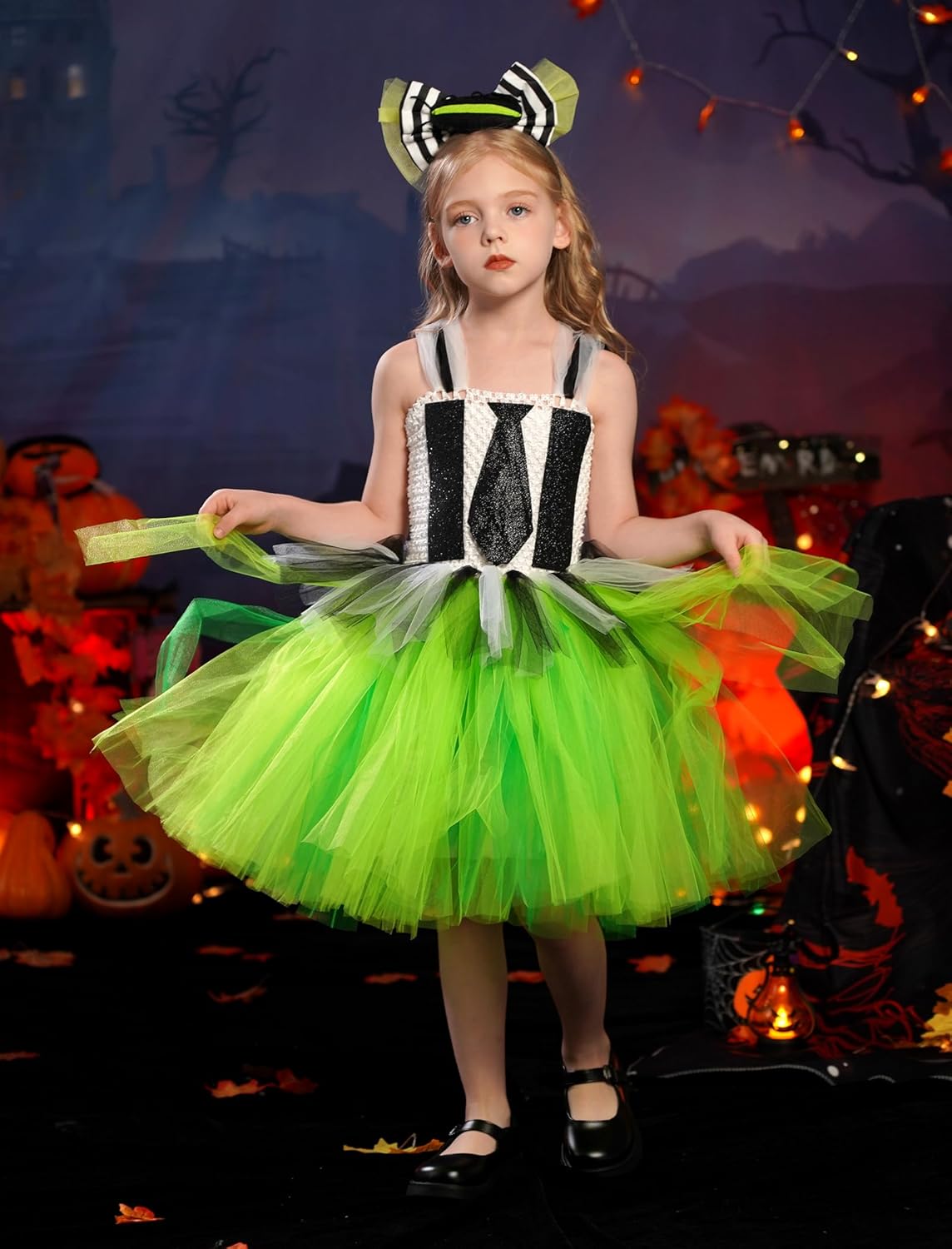 FYMNSI Kids Girls Halloween Costume 2PCS