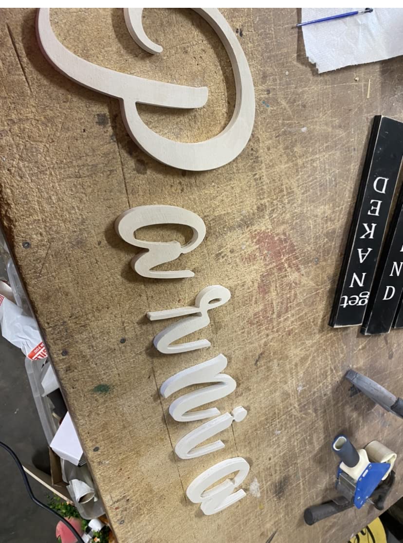 Personalized Wooden Name Plaque for Baby Kids Nursery Decor