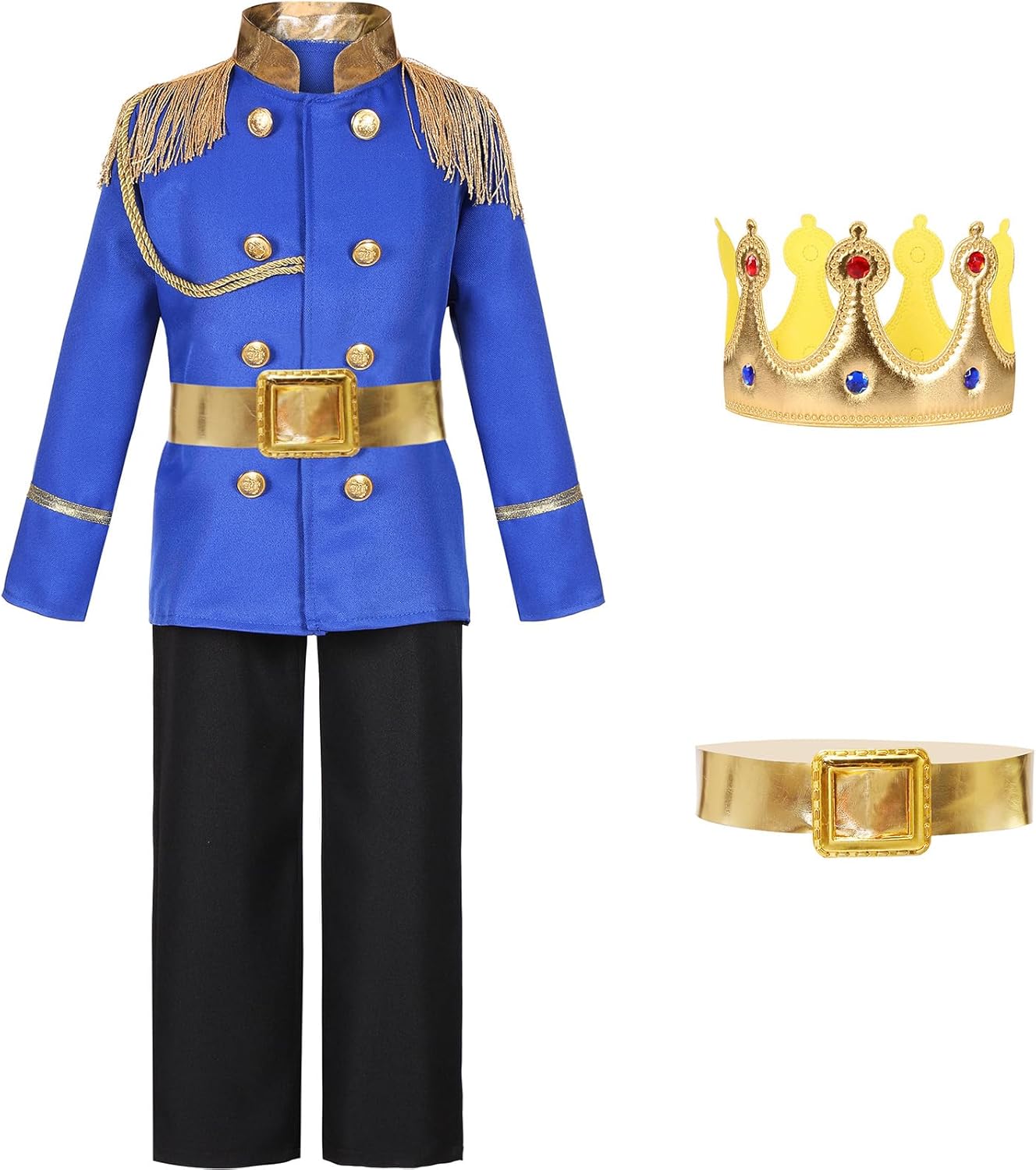 Gorkonpy Prince Costume for Boys Halloween