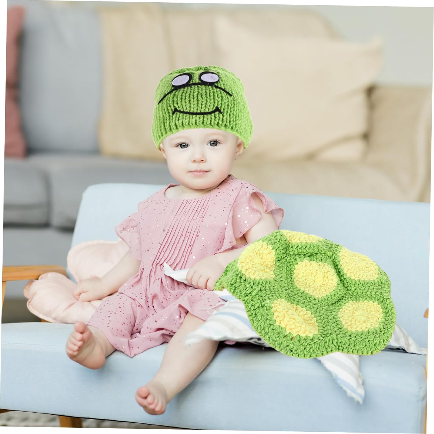 NUOBESTY Newborn Turtle Costume Photoshoot Set