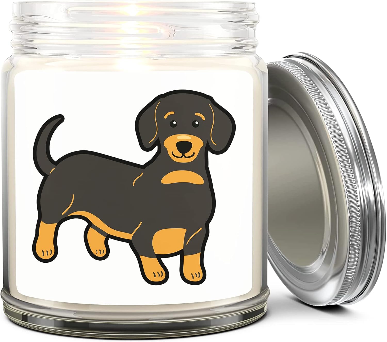 1OAK Lavender Candles - 9oz Jar Candles for Dog Lovers