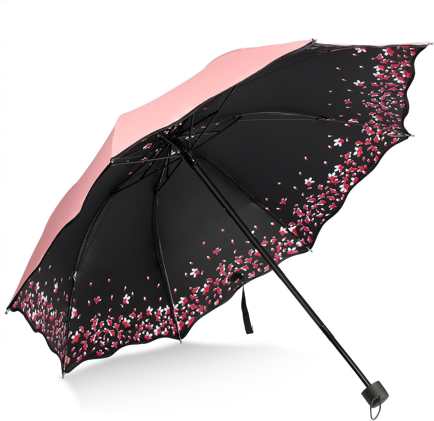 FuWinet Sakura Windproof Folding Umbrella