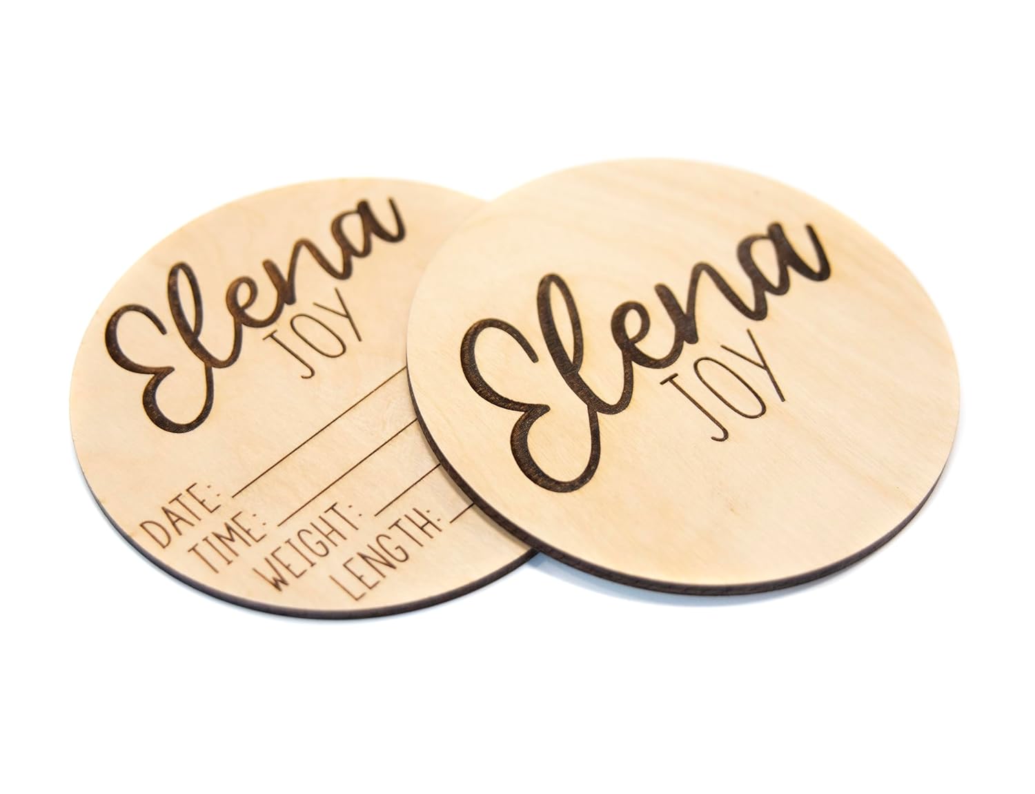 Double Sided Newborn Announcement Sign for Hospital