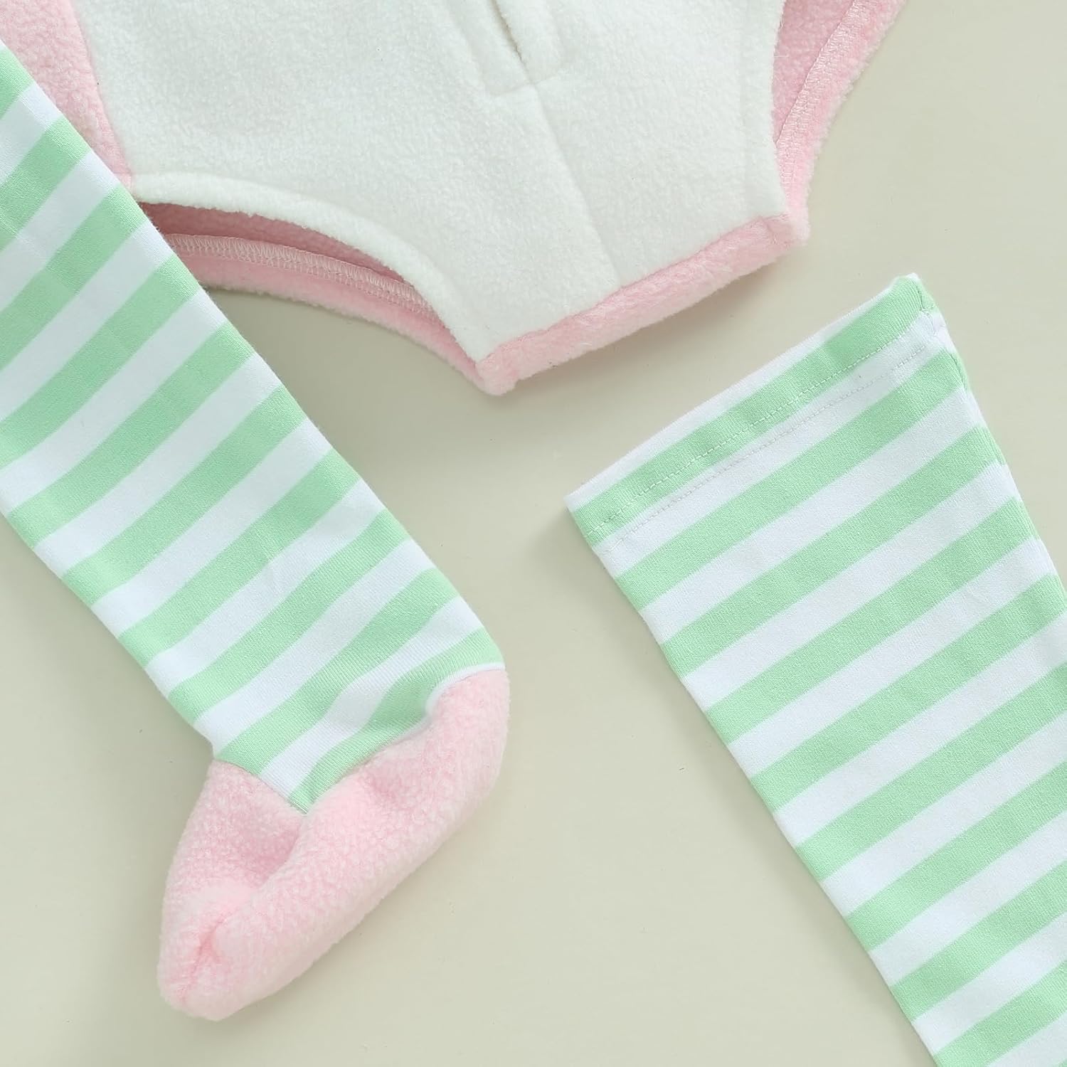 Madjtlqy Halloween Costume Toddler Romper with Long Socks