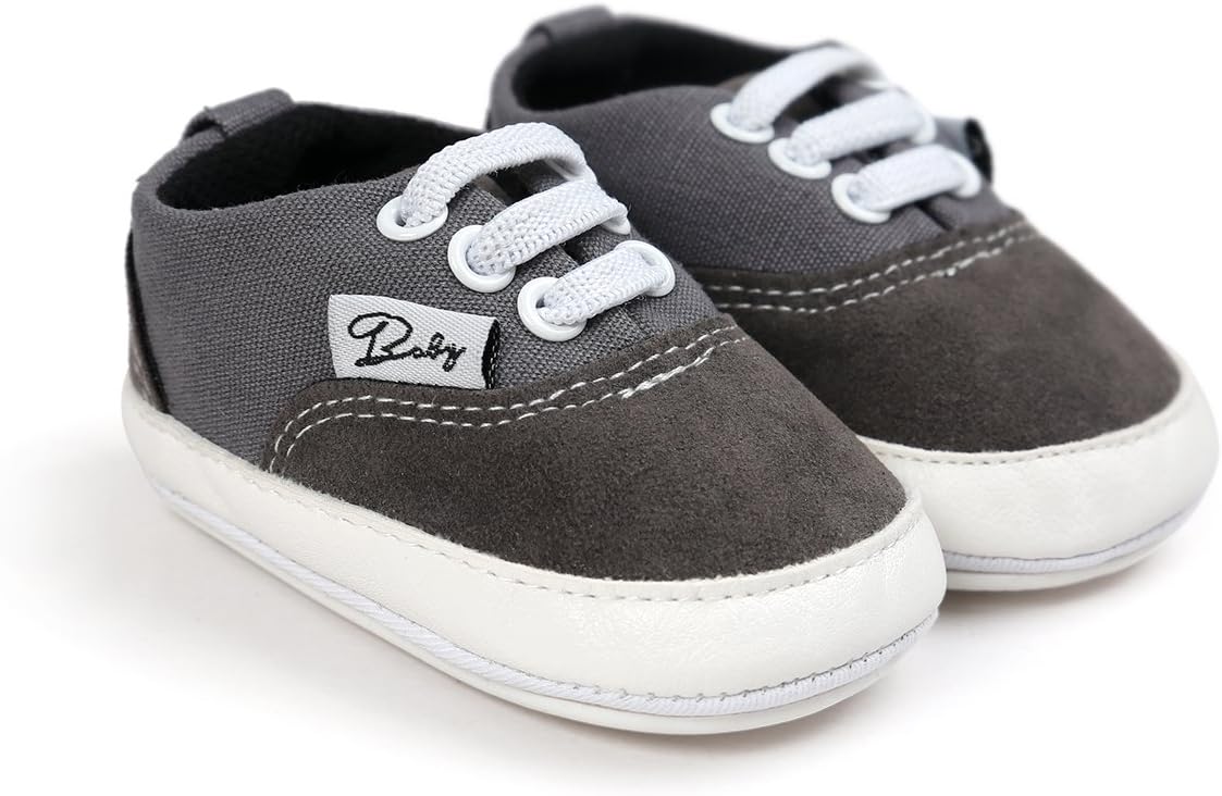 RVROVIC Baby Sneakers Canvas 0-18 Months