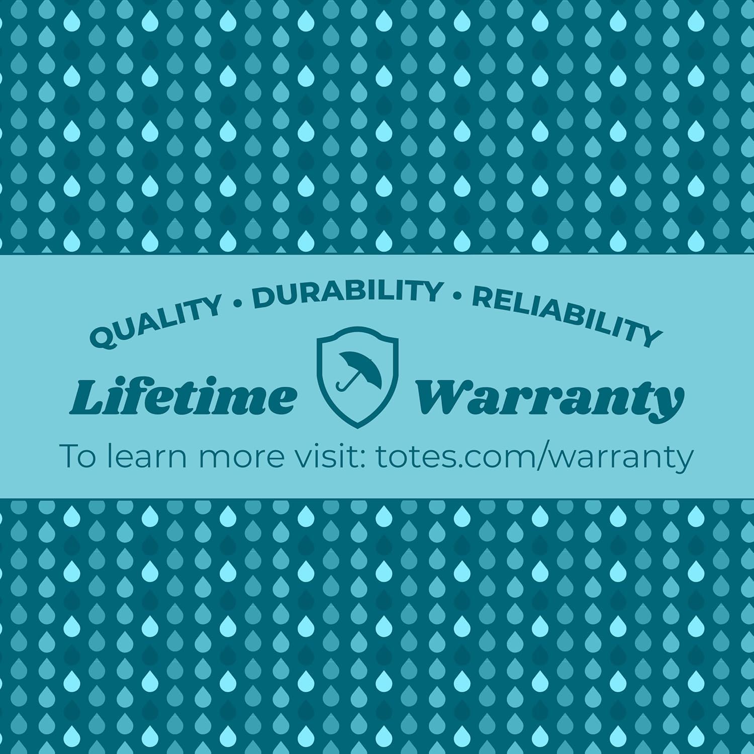 Totes Automatic Eco Open Close Folding Umbrella with Sun Protection