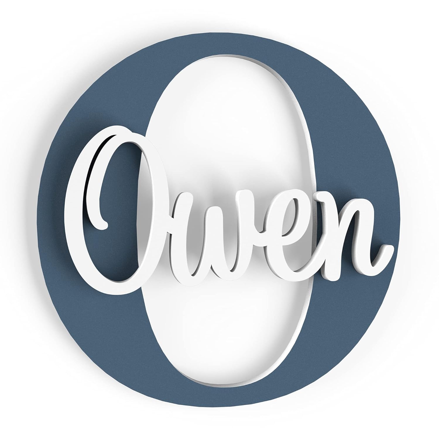 Personalized Baby Name Sign with Satin Finish