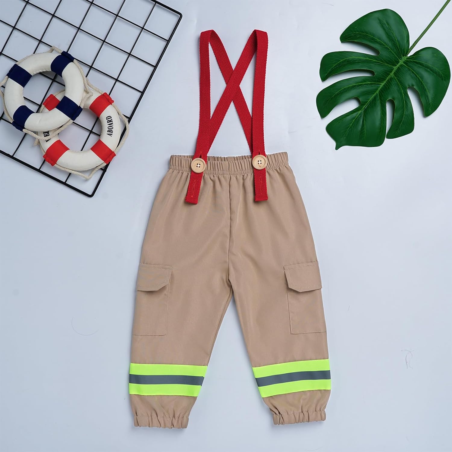 IMEKIS Baby Boys Costume 3PCS Pirate Firefighter Astronaut
