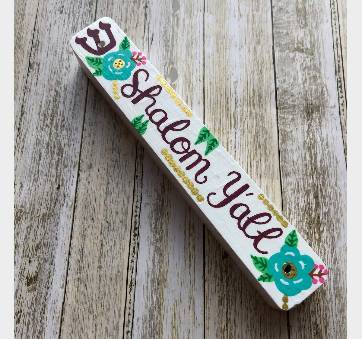 Lea Joelle Shalom Yall Mezuzah Case