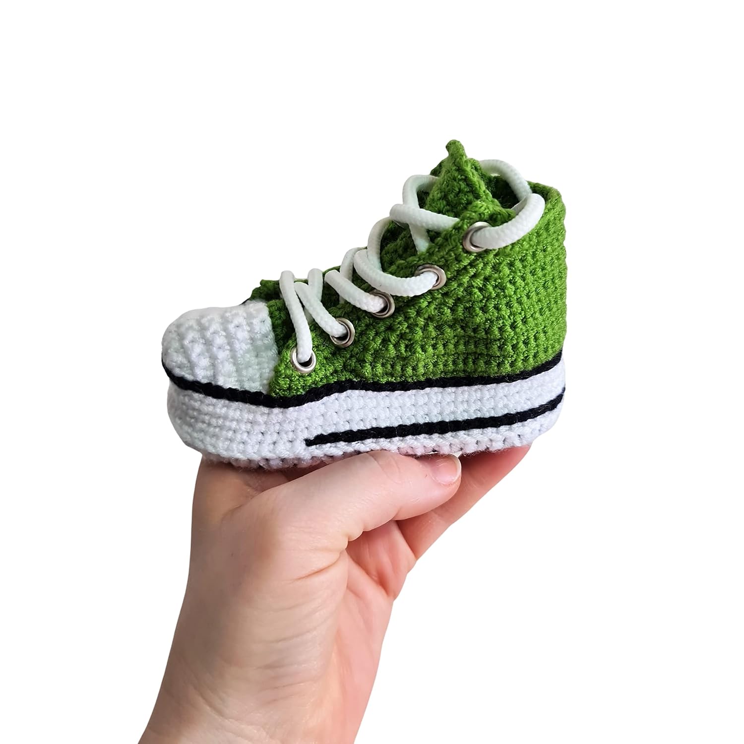 Sa By Seay Organic Green Baby Booties Handmade