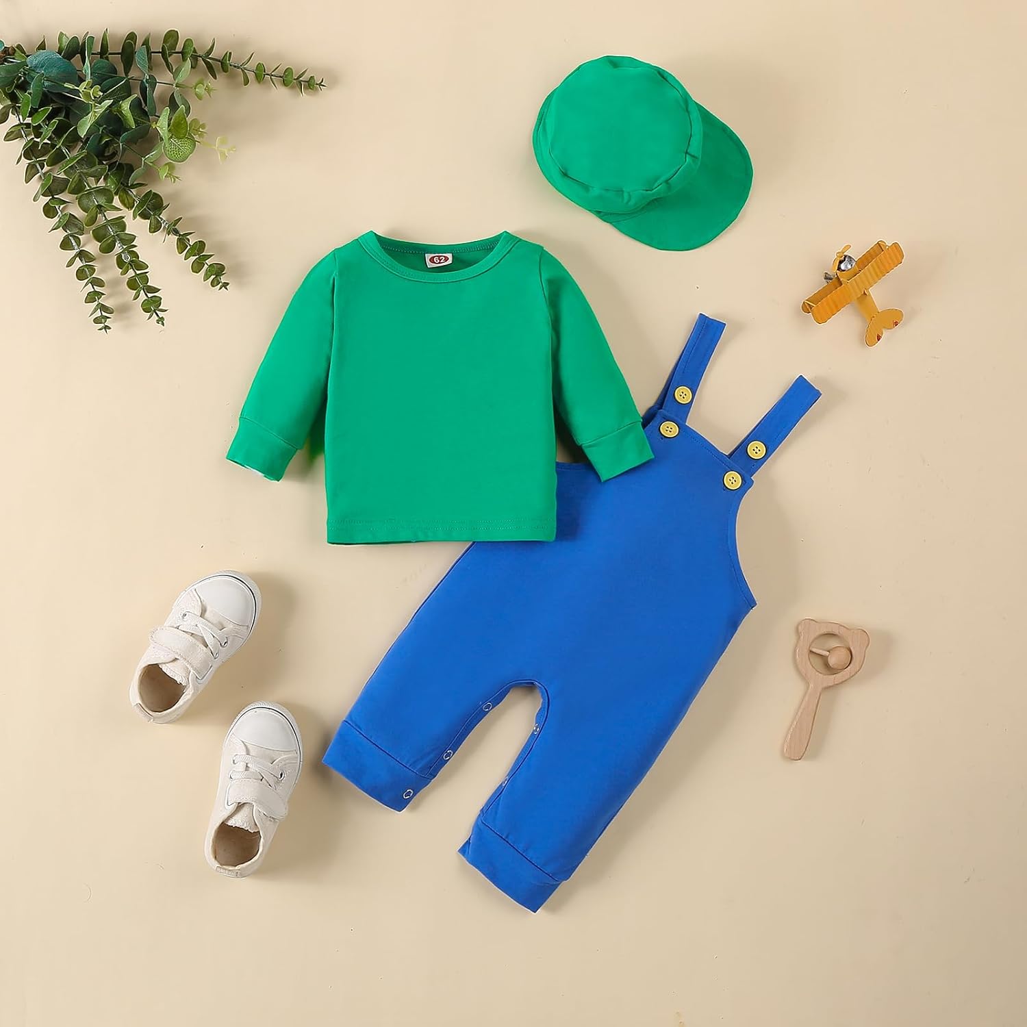 VINUOKER Baby Boy Super Mario Halloween Outfit Set 1