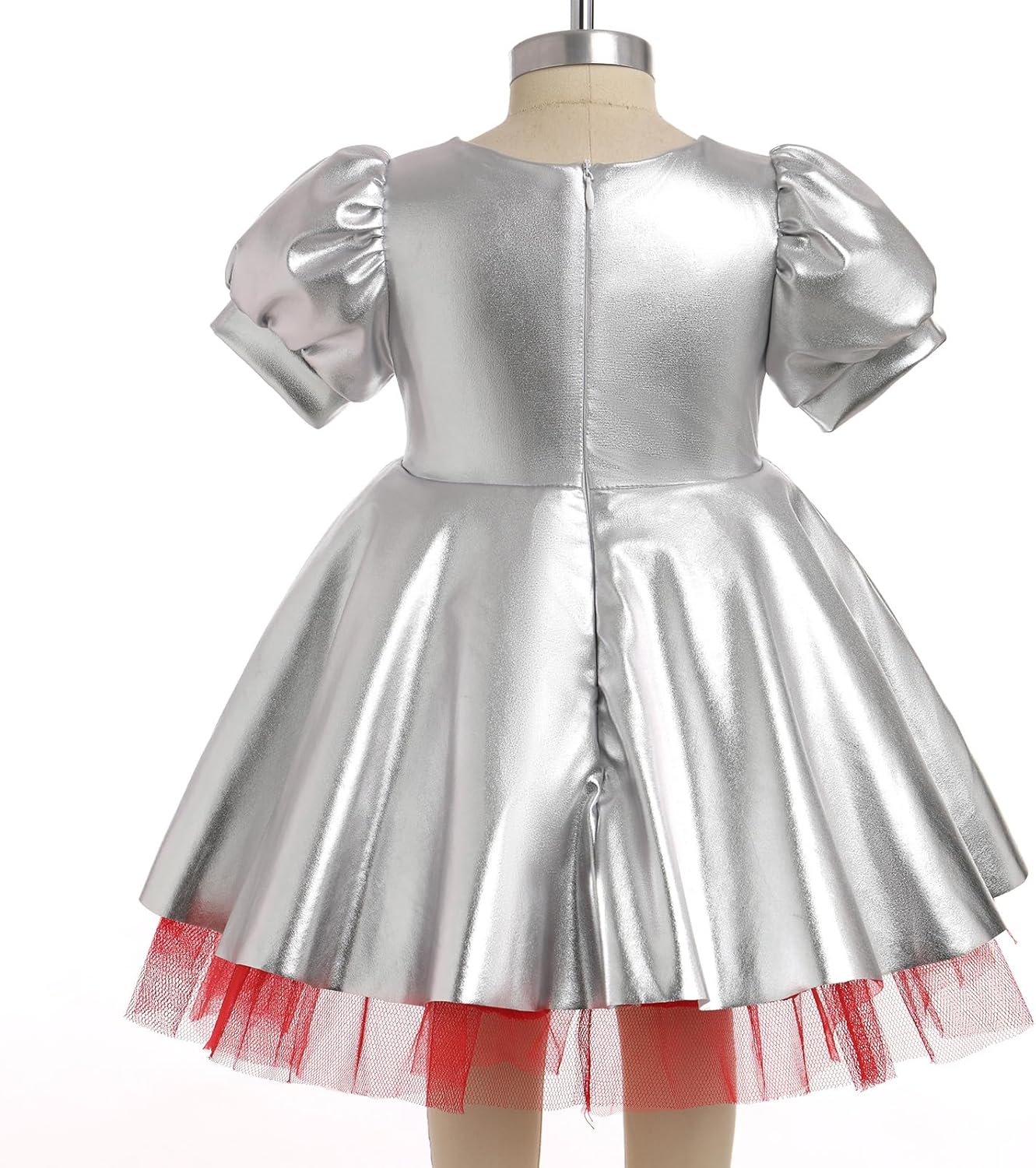 IBTOM CASTLE Kids Halloween Spider Web Tulle Dress