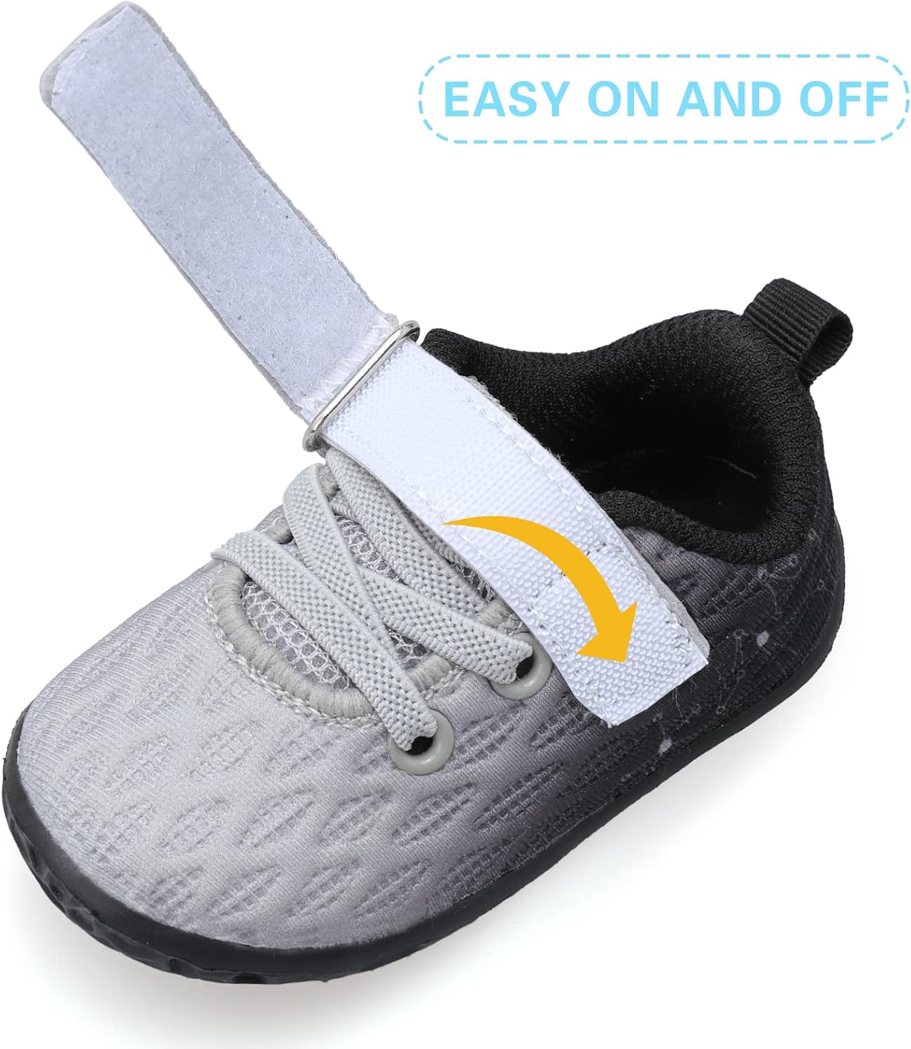 FEETCITY Infant First Walking Shoes for Boys Girls