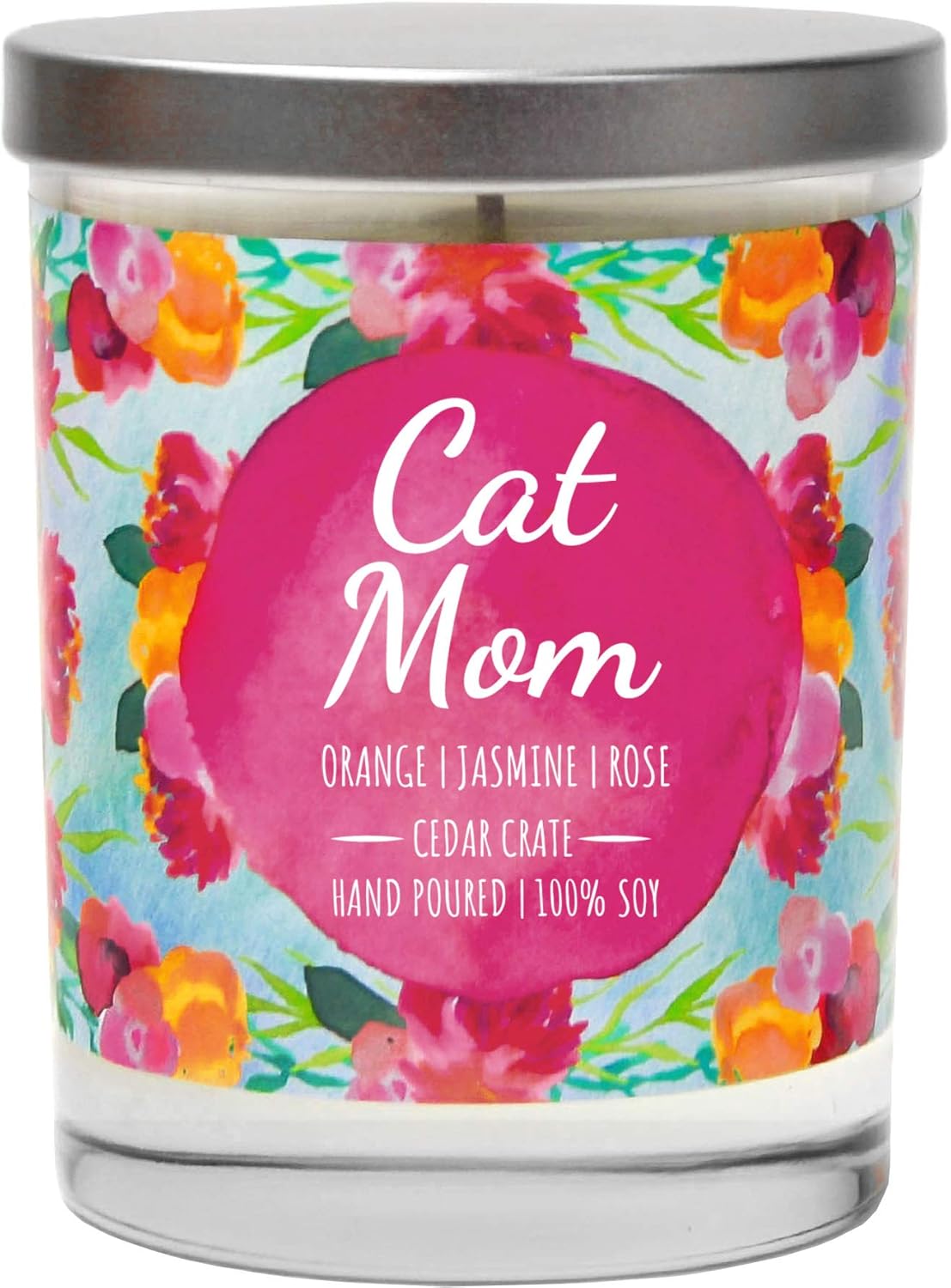 Funny Candles for Cat Lovers - 10 Oz Soy Candle with Gift Box