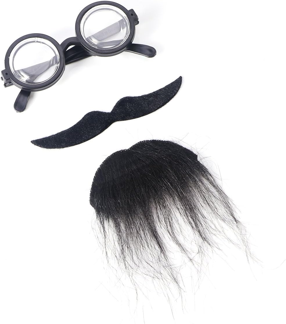 Halloween Fake Beard and Eyebrows Costume Kit