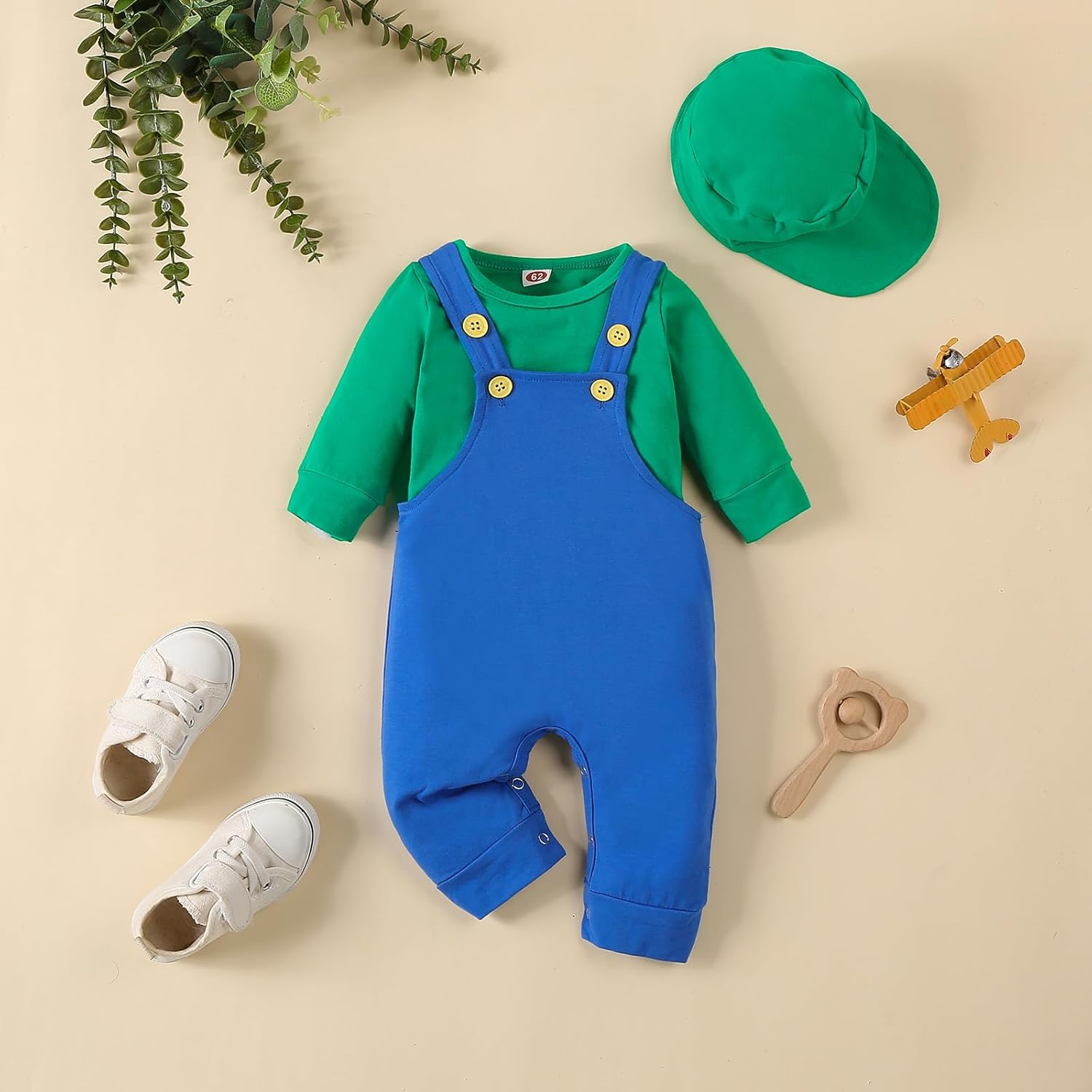 VINUOKER Baby Boy Super Mario Halloween Outfit Set 1