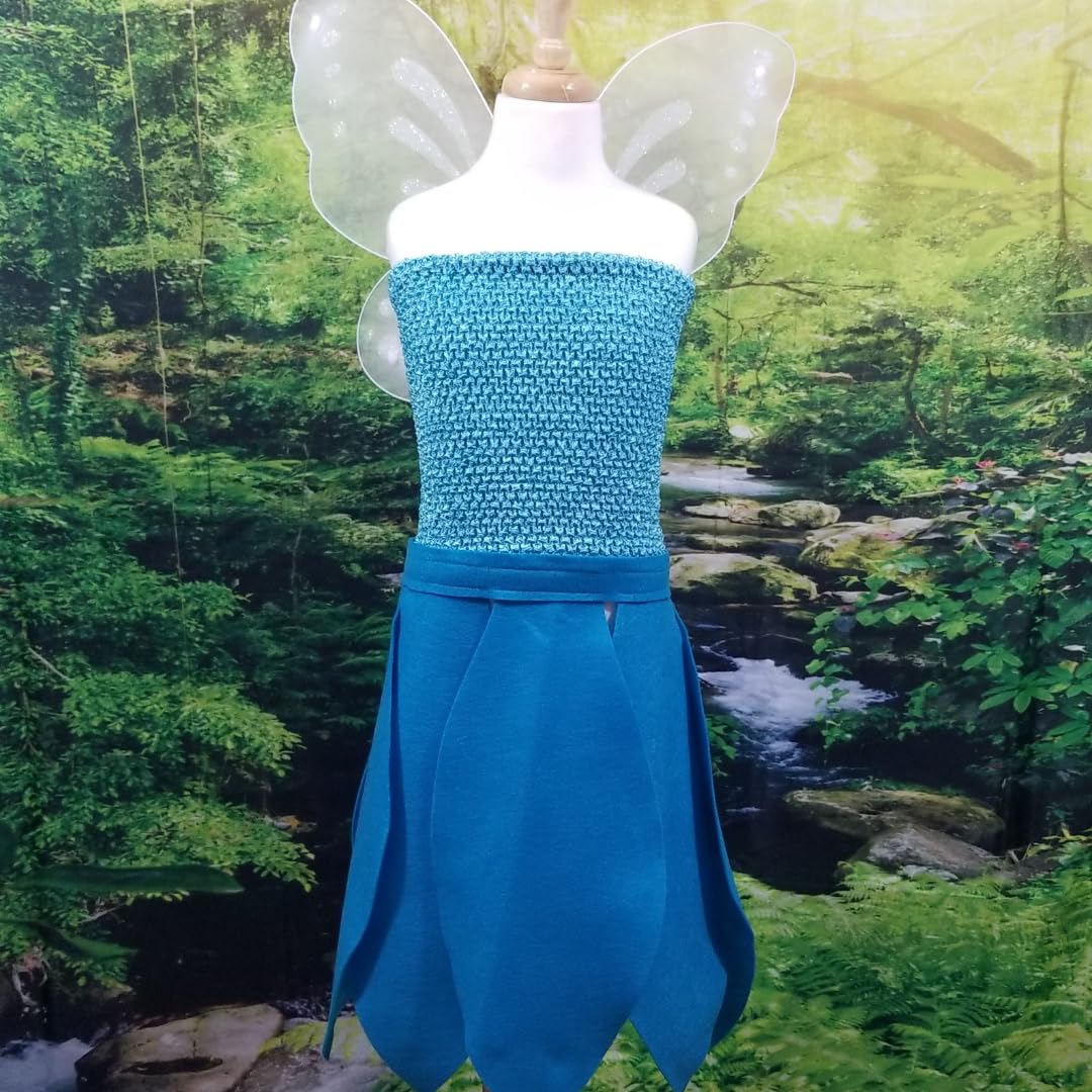 Blue Water Fairy Costume for Kids and Adults