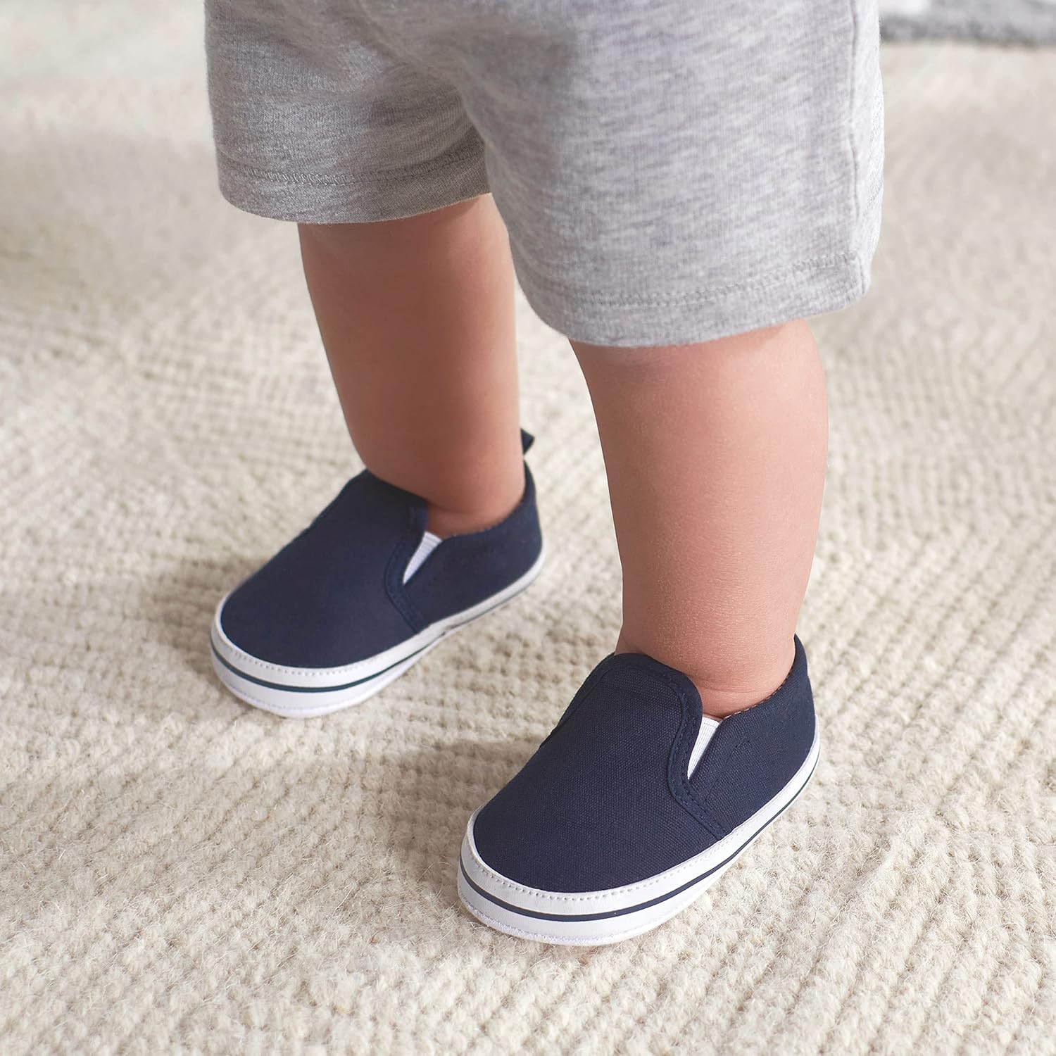 Gerber Newborn Slip-On Crib Shoe for Baby