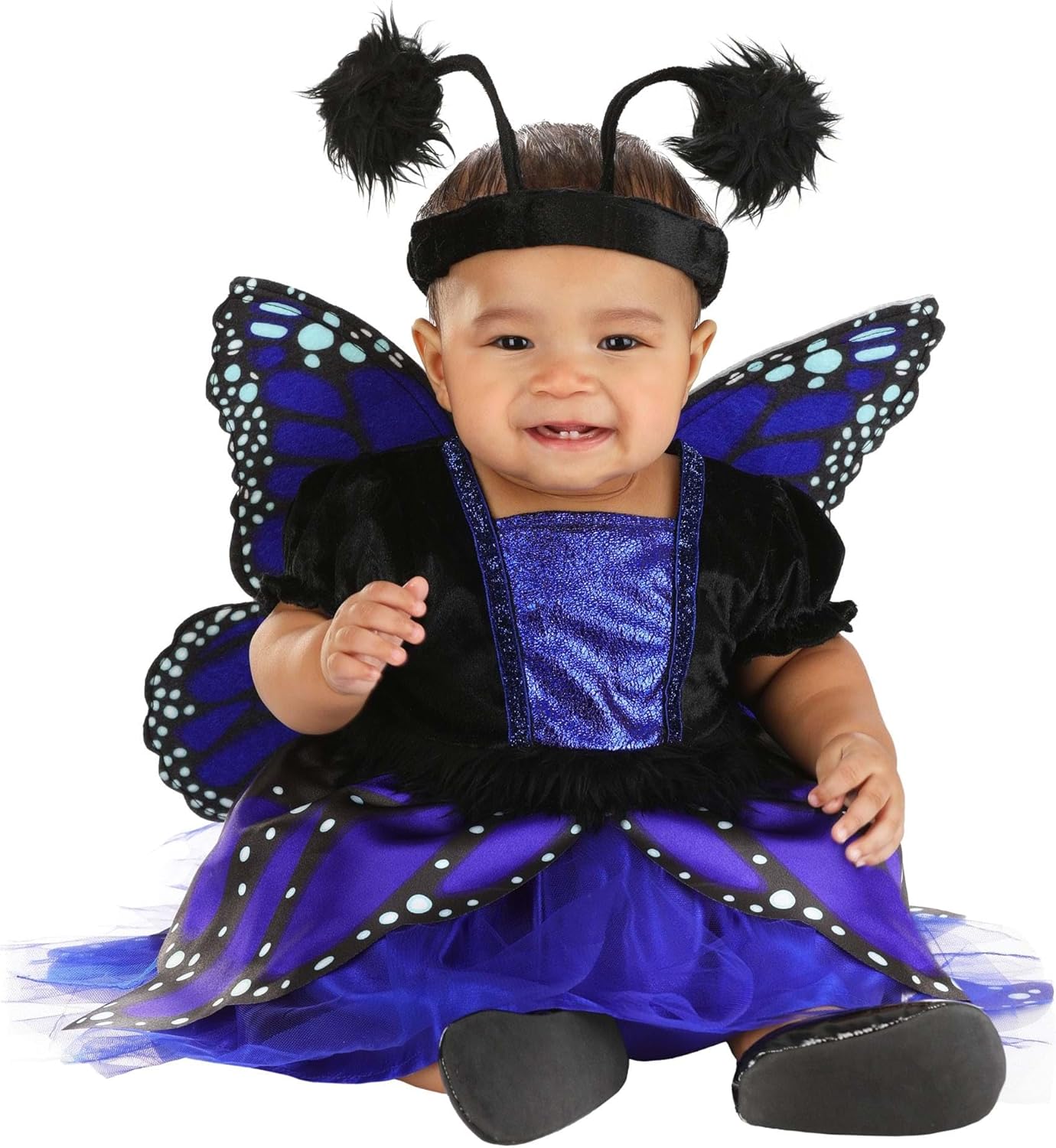 Fun Costumes Blue Butterfly Halloween Dress for Baby Girl