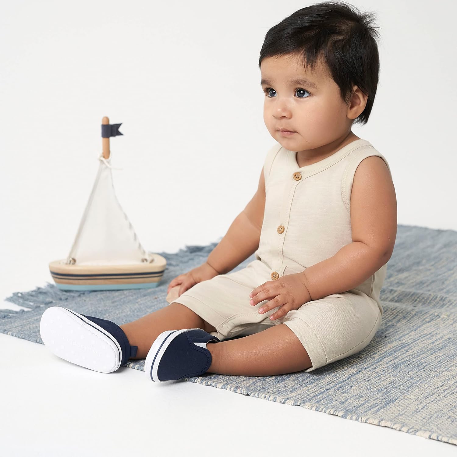 Gerber Newborn Slip-On Crib Shoe for Baby