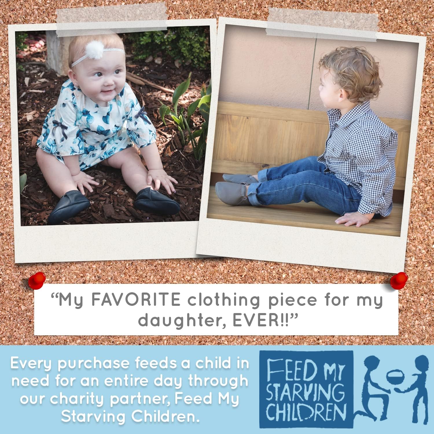 BirdRock Baby Fringeless Moccasin Shoes for Newborns and Toddlers
