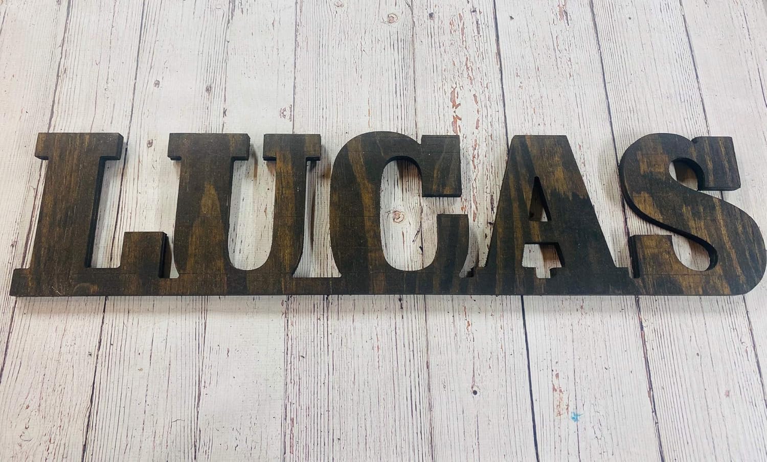 Handmade Wooden Name Sign for Baby or Kids