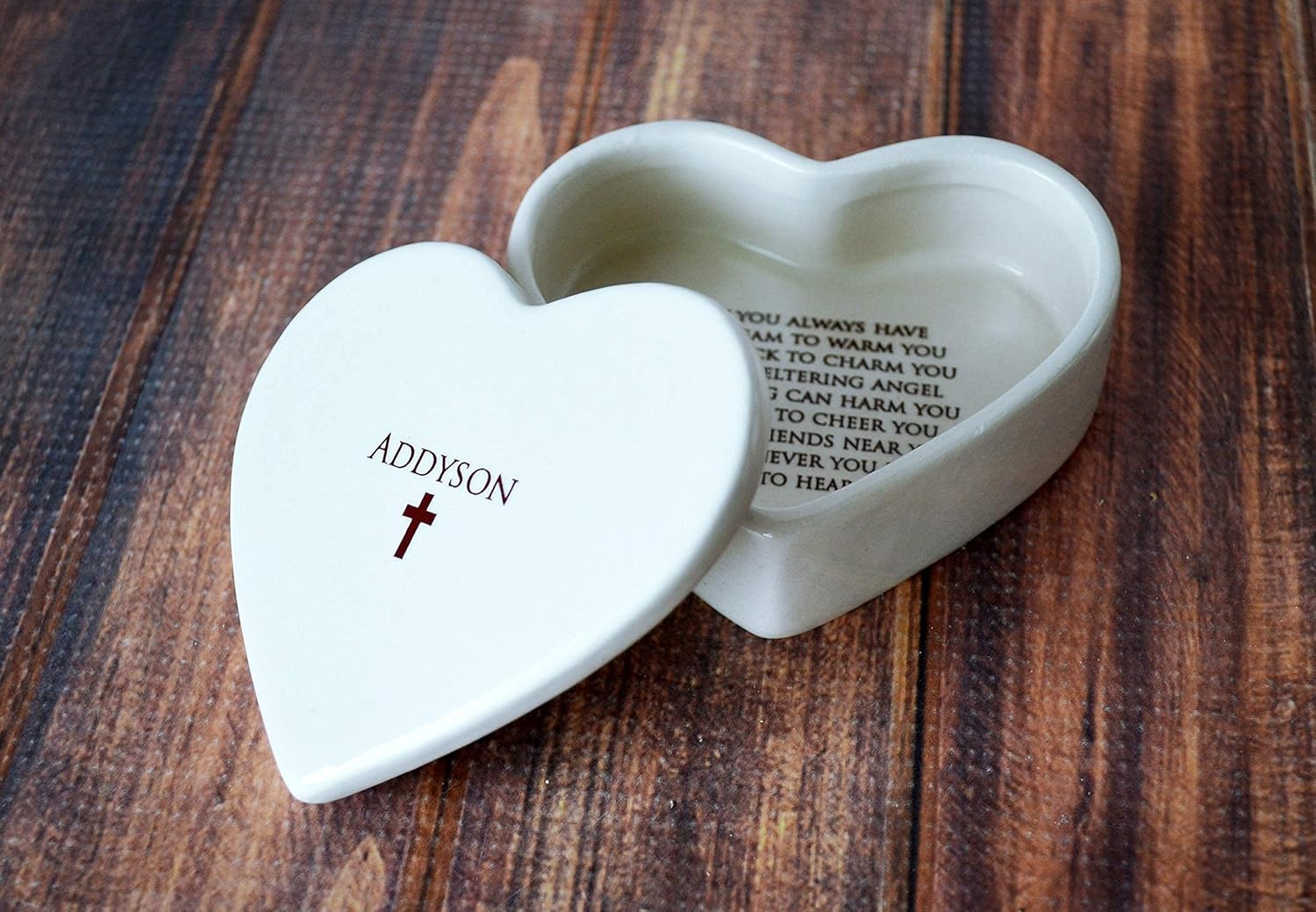 Personalized Keepsake Box with Irish Blessing 1
