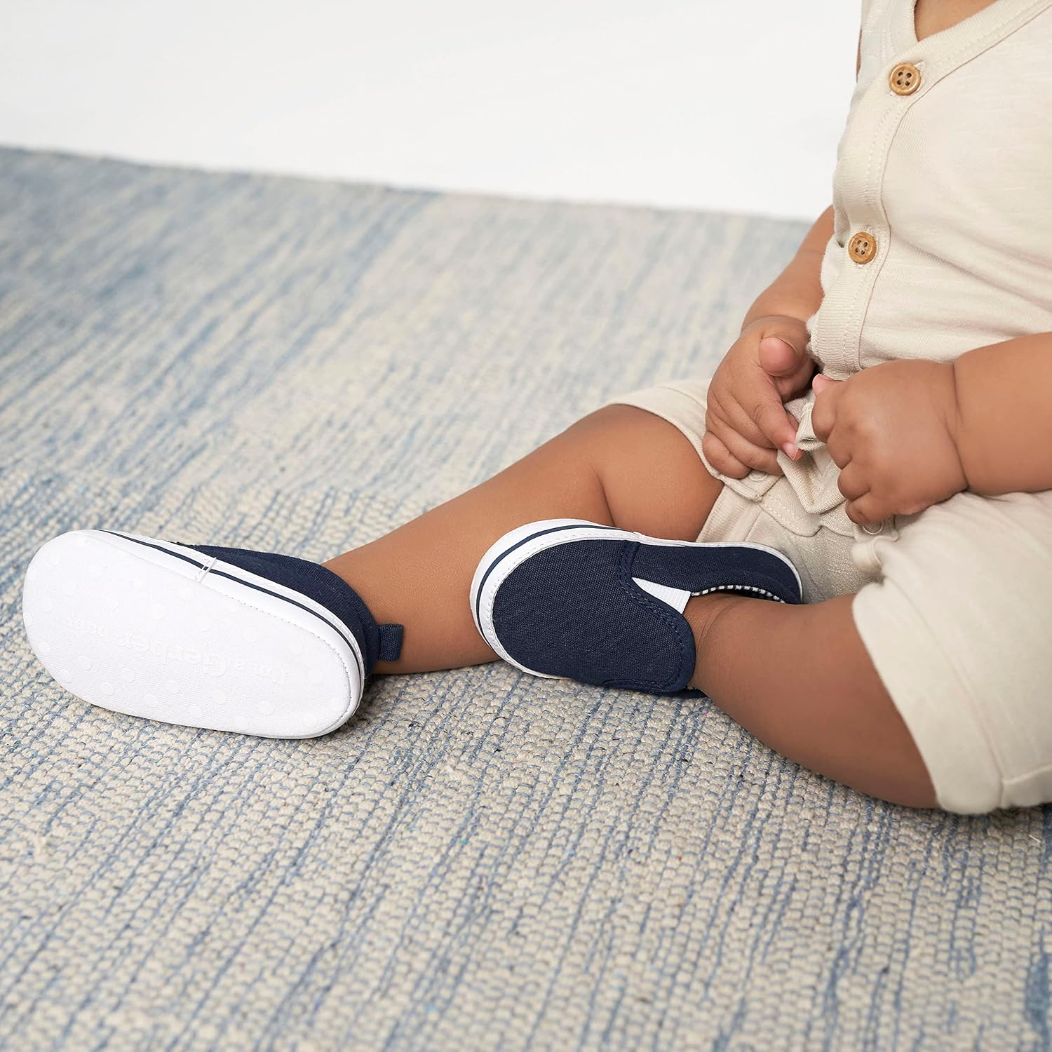 Gerber Newborn Slip-On Crib Shoe for Baby